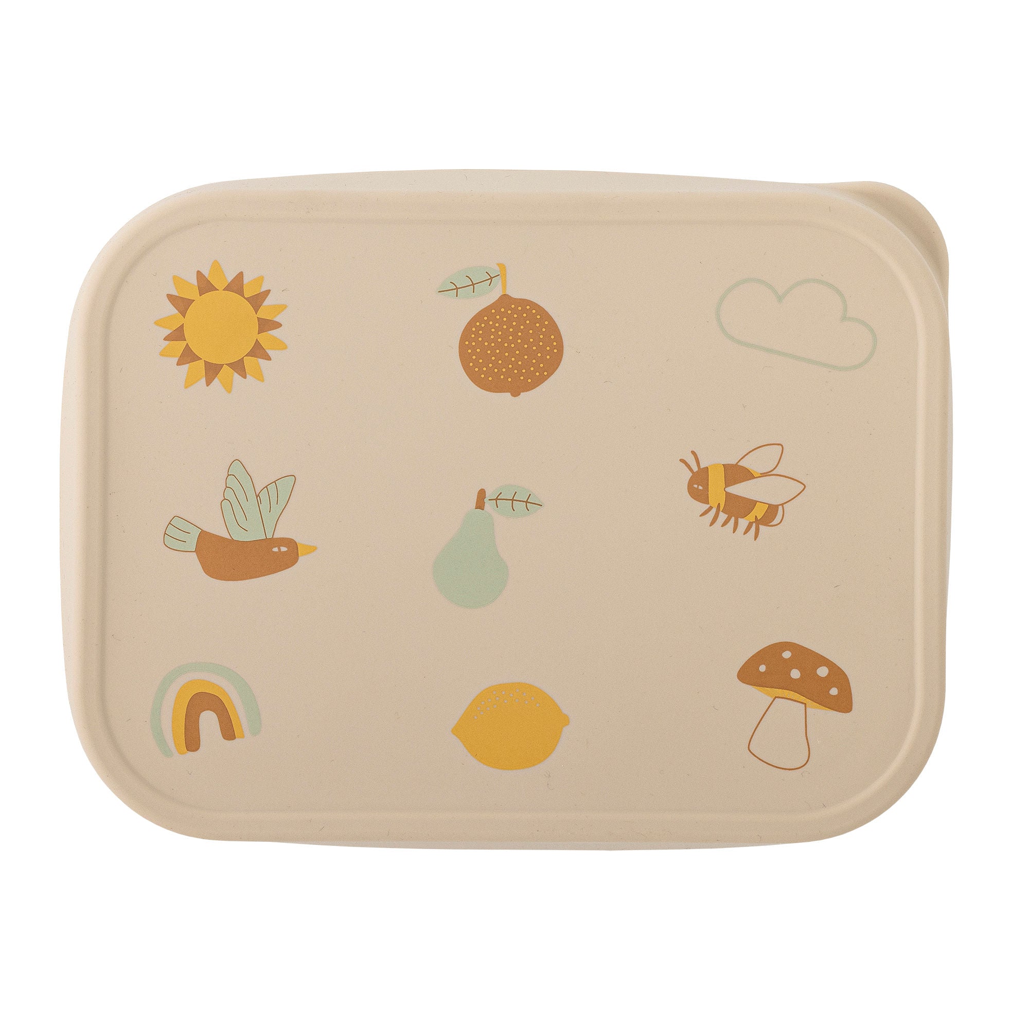 Bloomingville Mini Agnes lunsjboks, natur, rustfritt stål