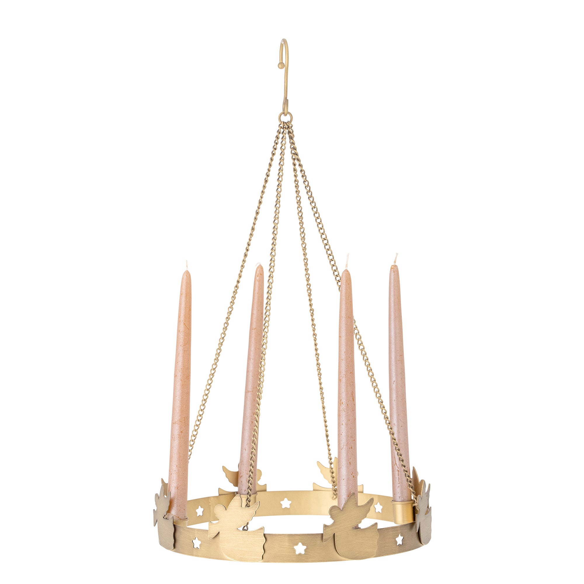 Bloomingville Elmir Adventstage, gull, metall