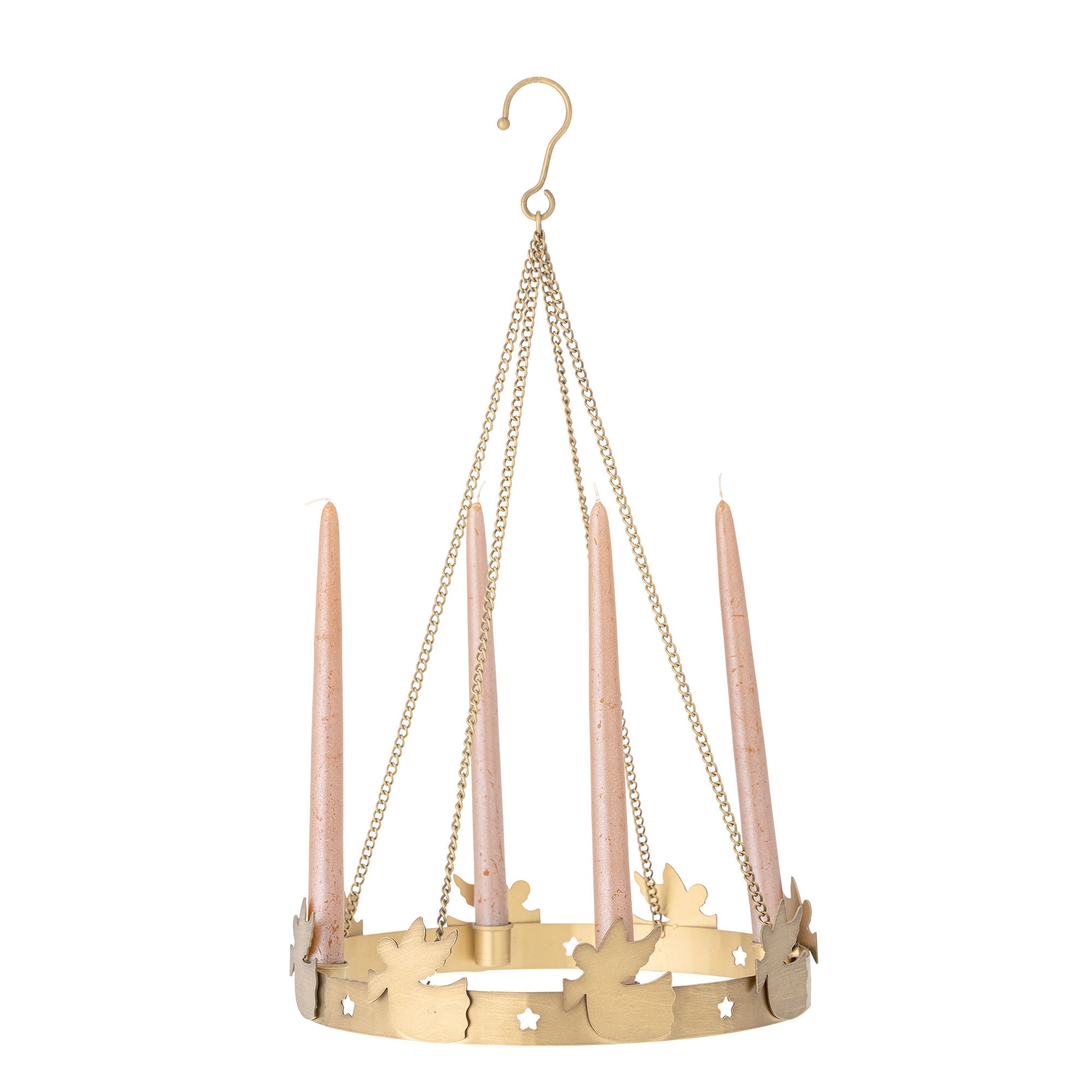 Bloomingville Elmir Adventstage, gull, metall