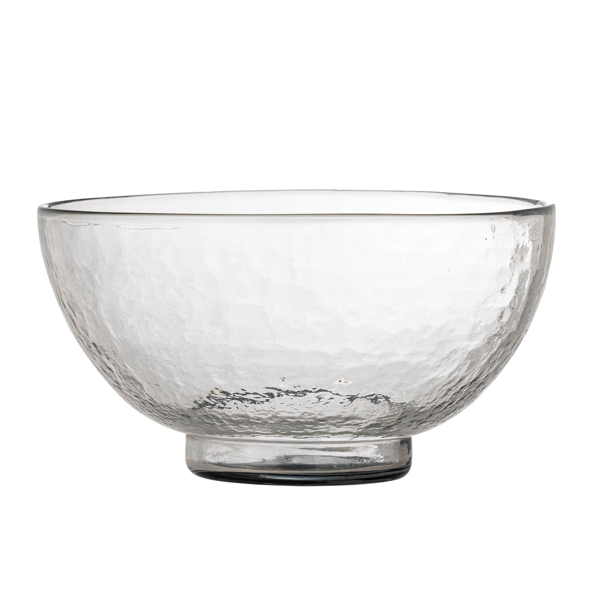 Bloomingville Taro Bowl, klart, resirkulert glass