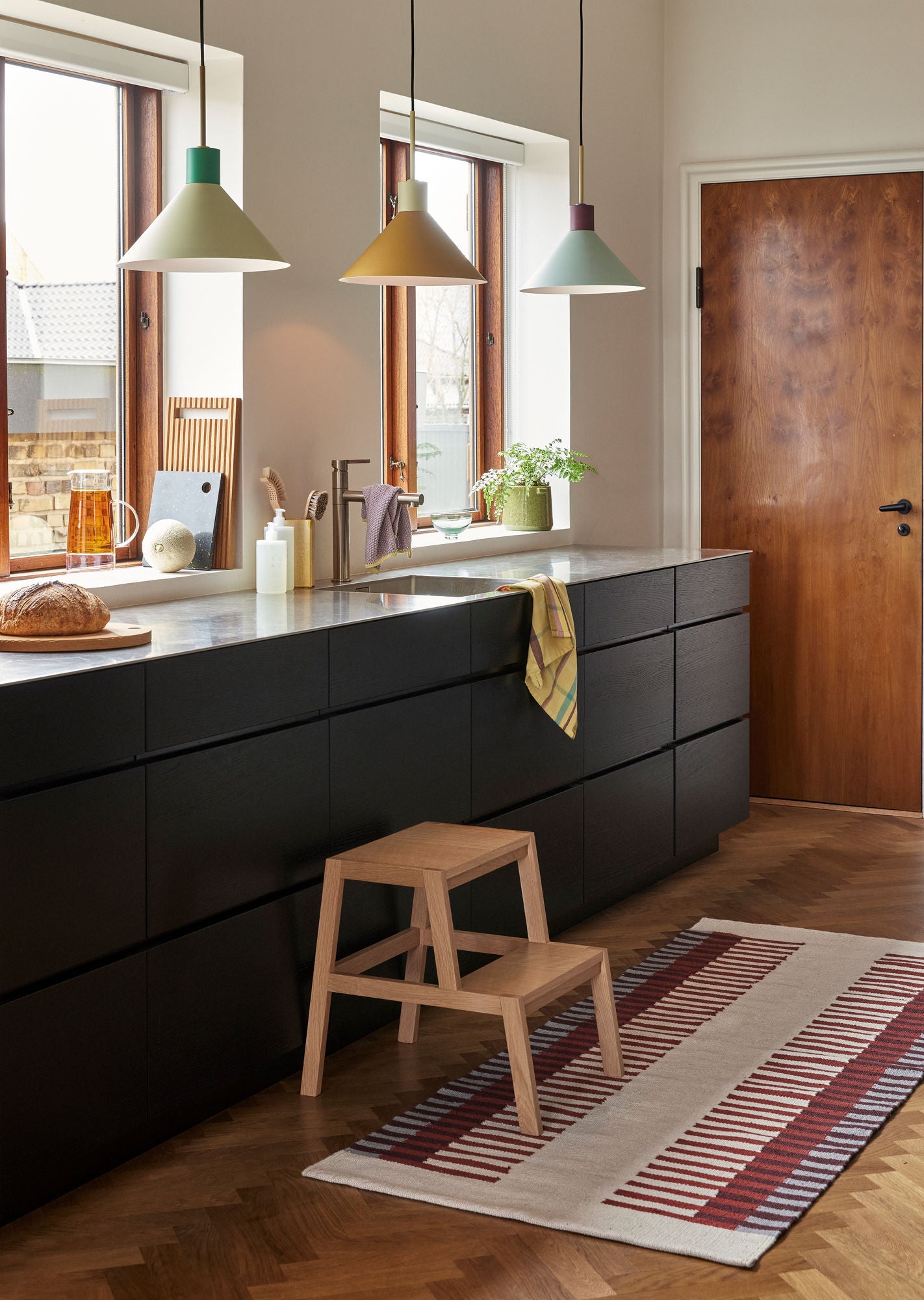 Hübsch Crayon Pendant Blå