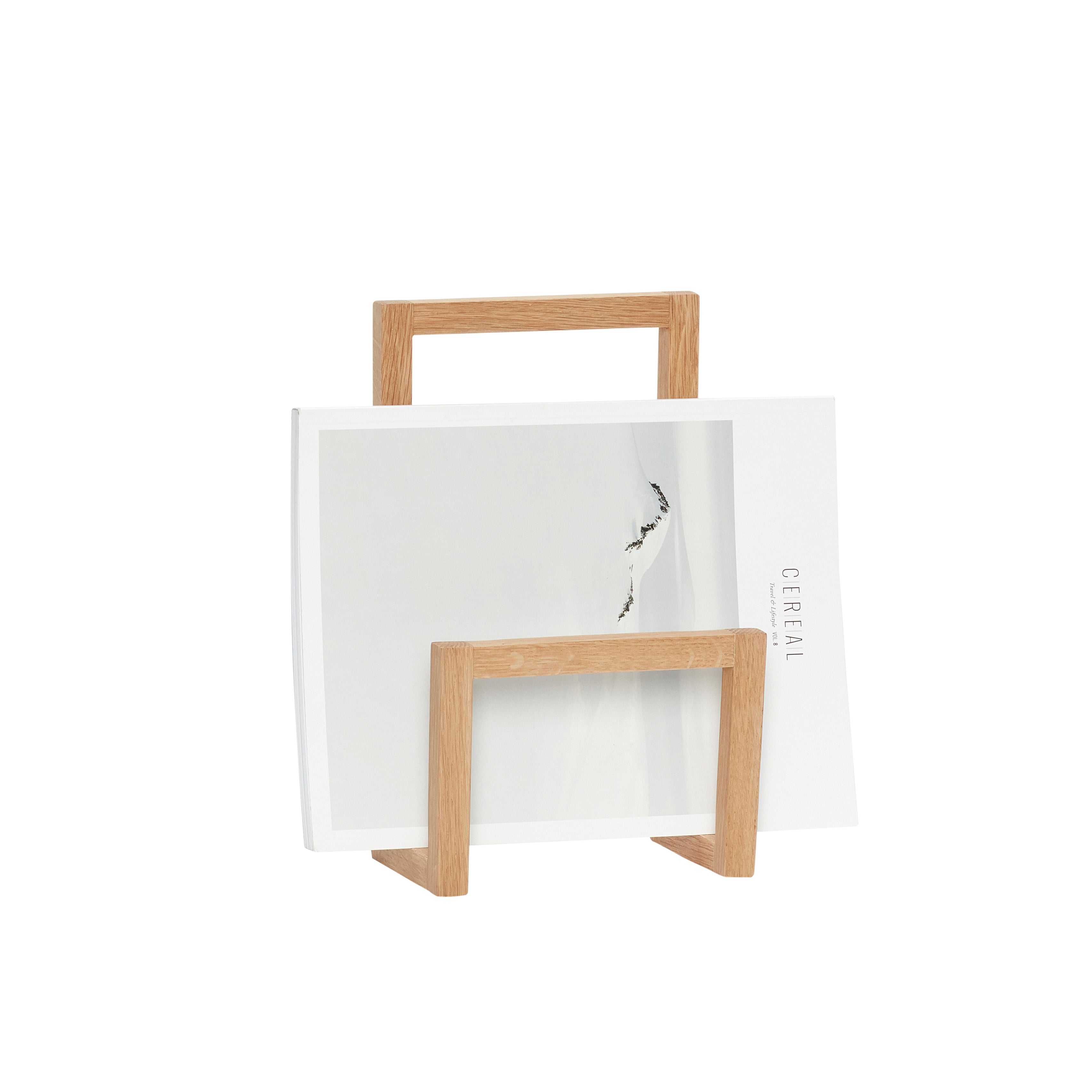 Market Magazine Holder Naturlig - 17x10xh27cm