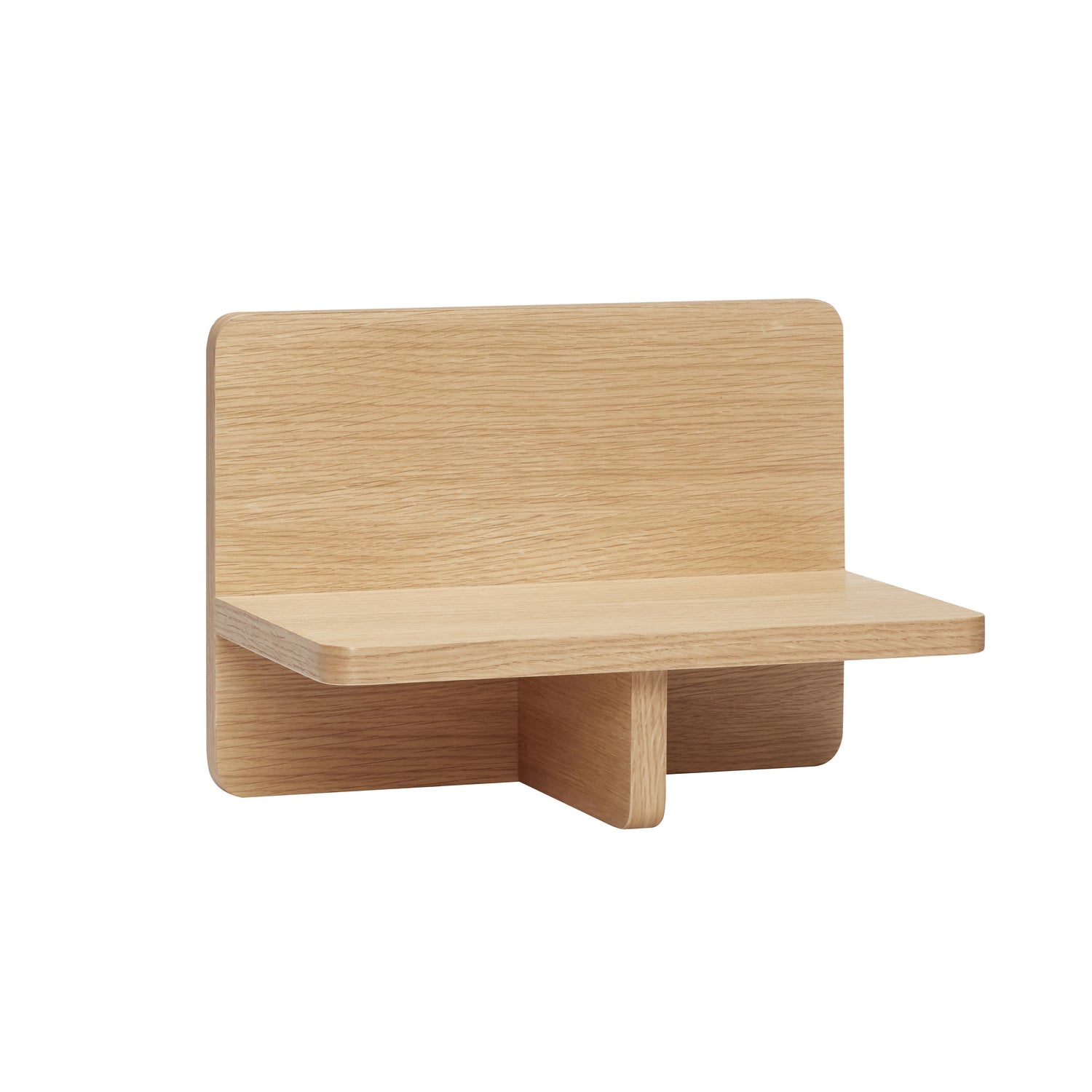 Mindre vegghylle Natur - 35x22xh25cm