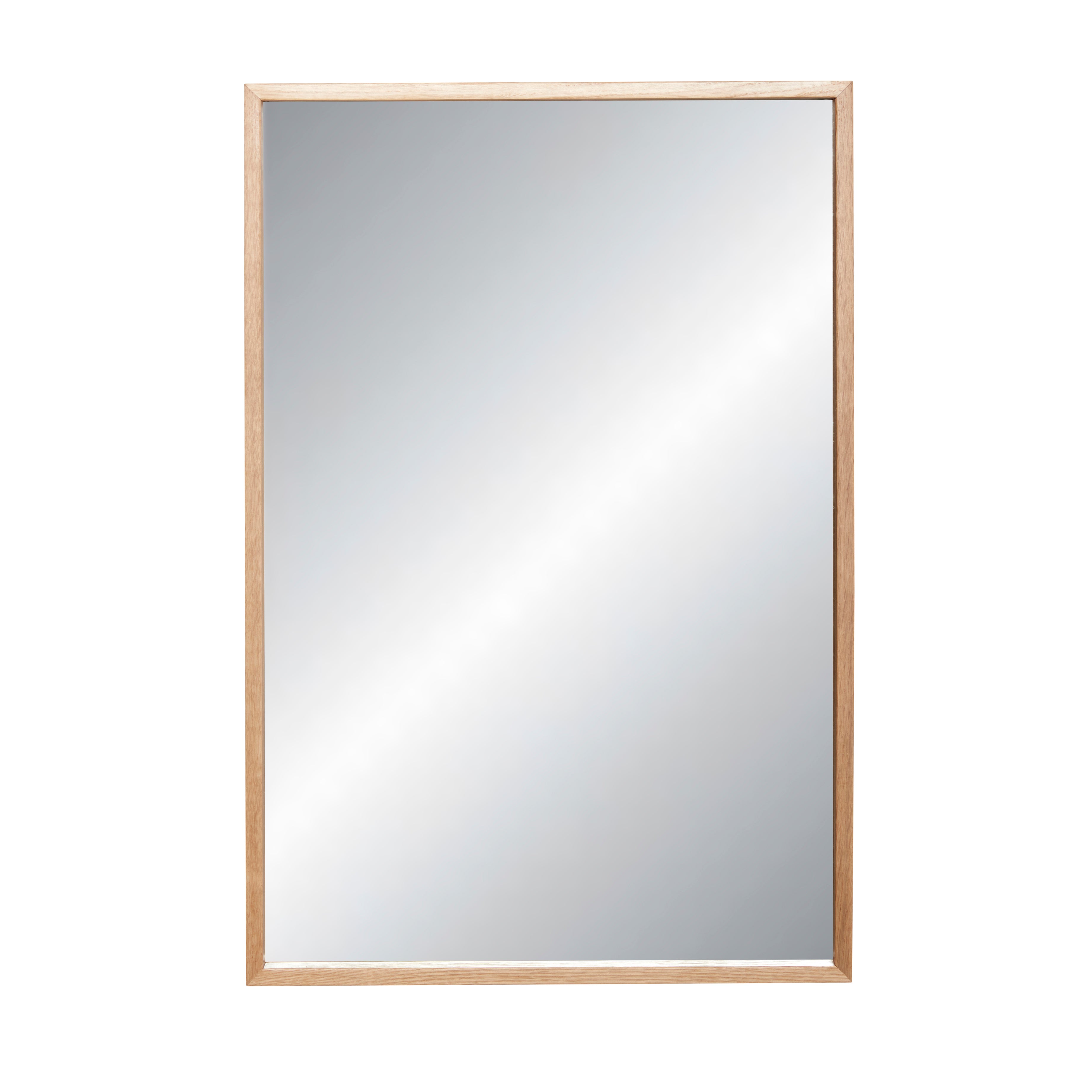 Dybde speil natur - 60x4xh40cm