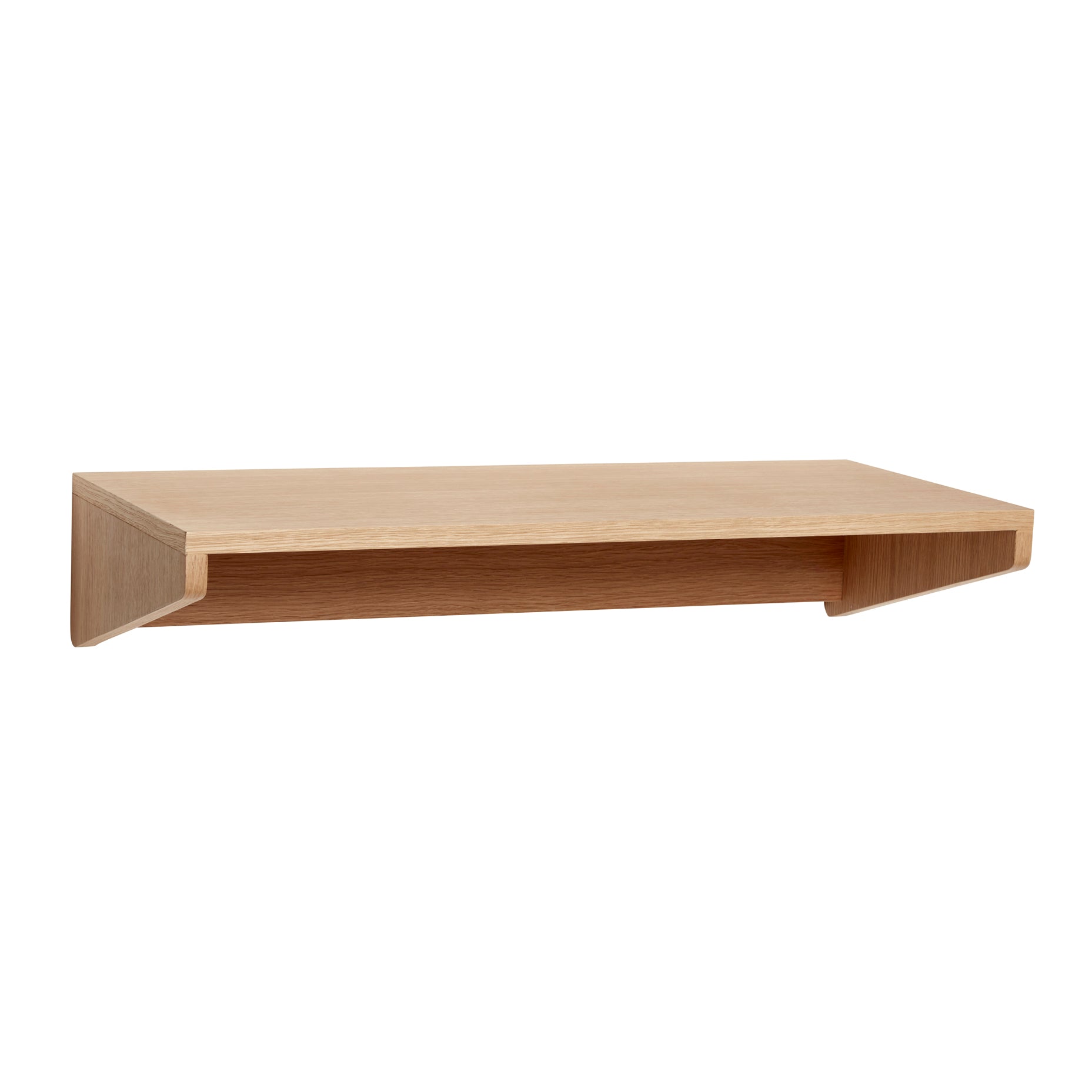 Folk Vegghengt skrivebord Natur - 80x35xh15cm