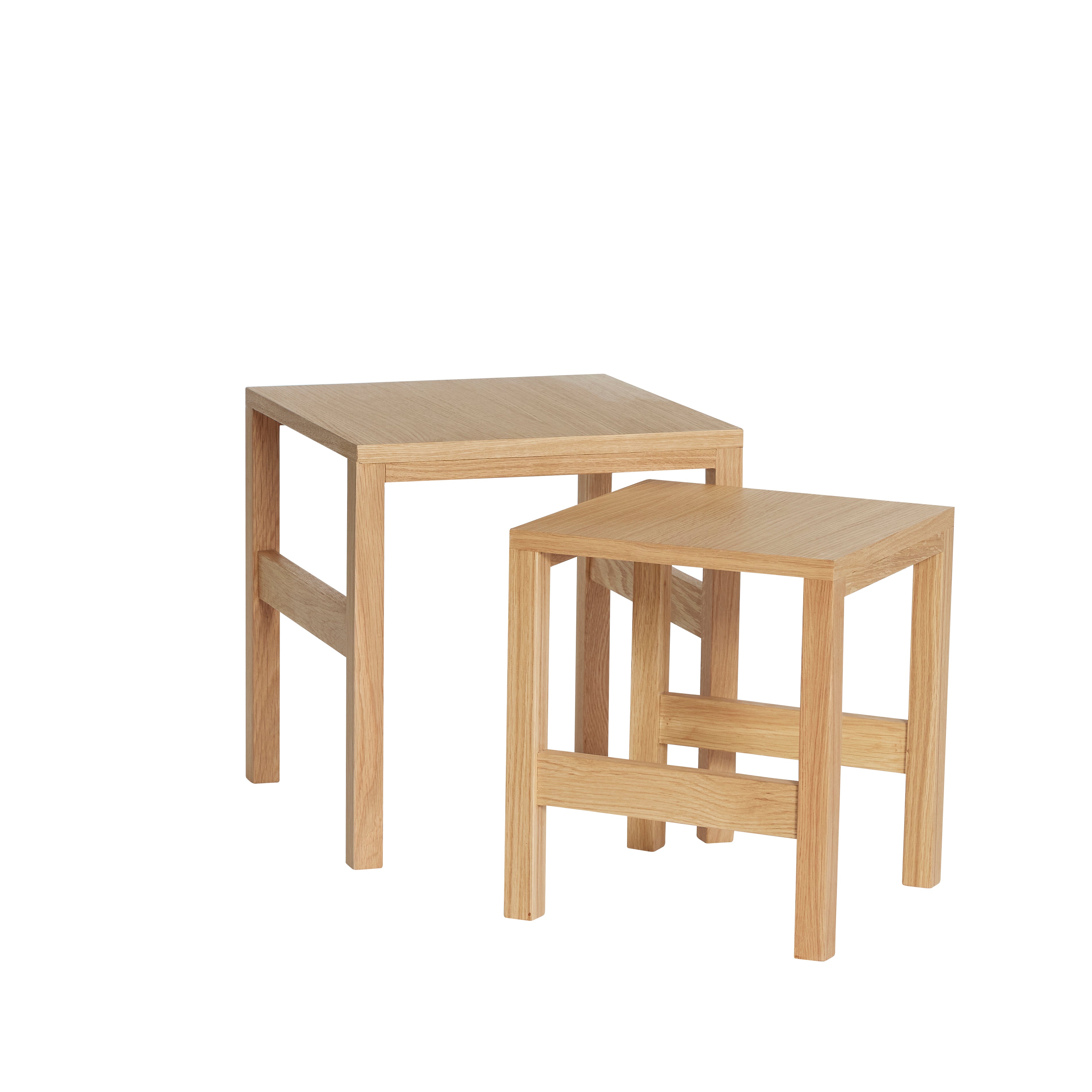 Puzzle Tables Nature (sett med 2) - 32x32xh37, 40x40xh42cm