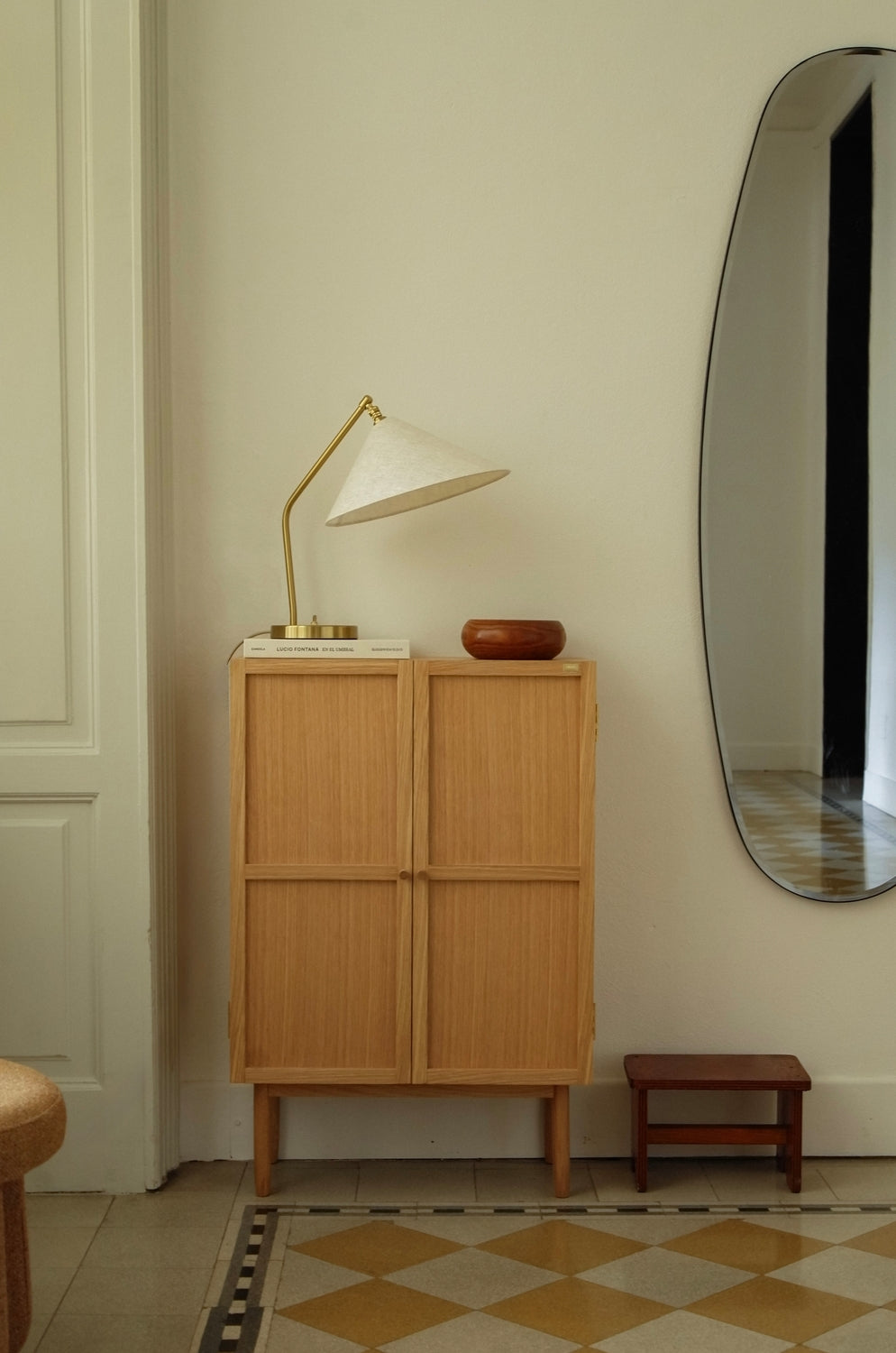 Candor Skap Naturlig - 60x27xh90cm