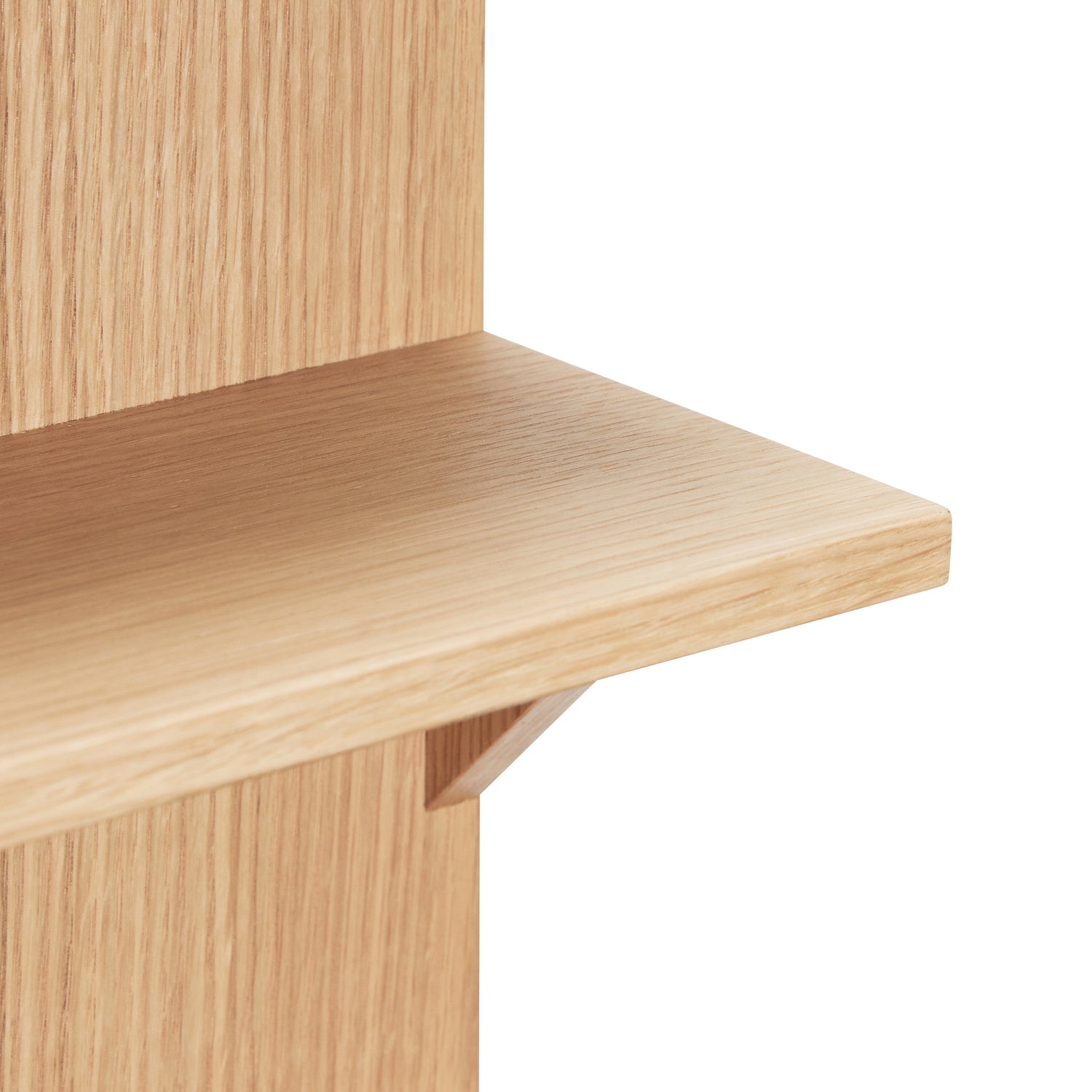 Rett bokhylle Natural - 40x14xh54cm