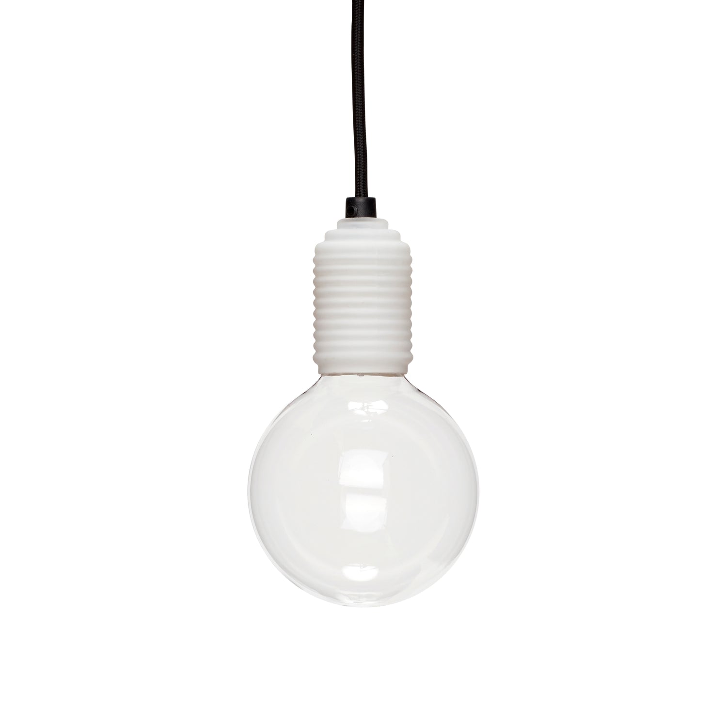Fritt anheng svart og hvitt - Ø12XH19cm, G9/2W