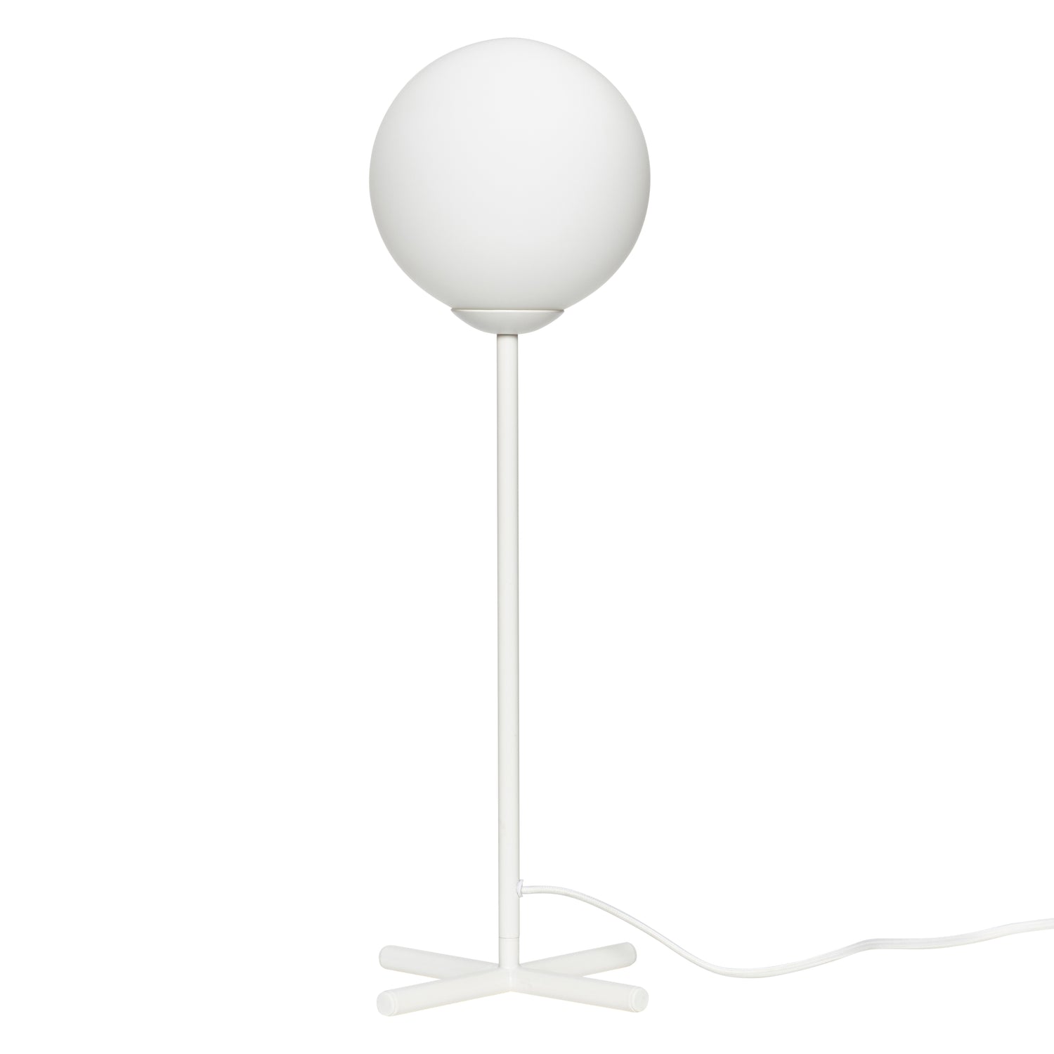 Champ Table Lamp White - Ø20xh50cm, G9/ 18W/ LED 10W