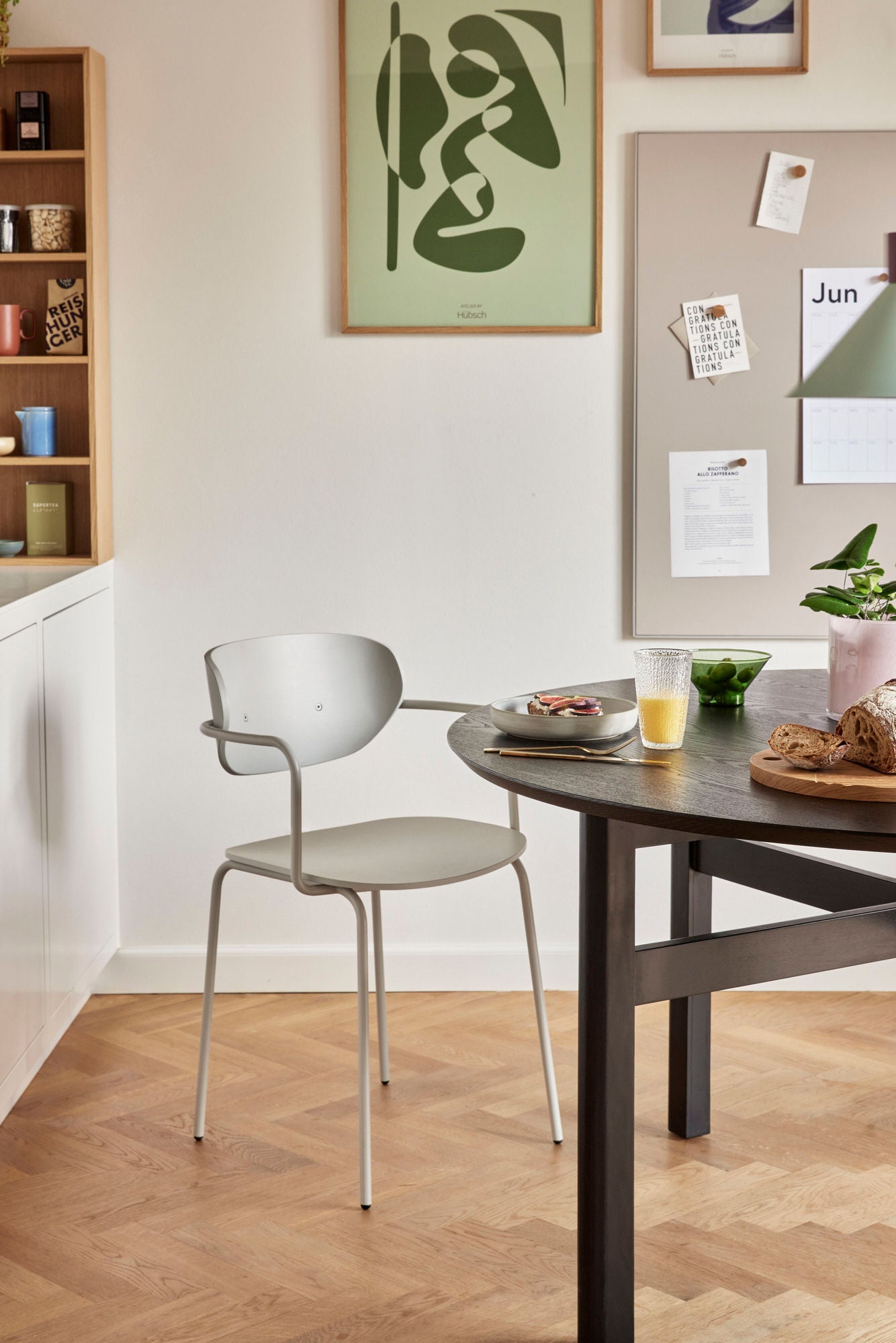 Hübsch Crayon Pendant Blå