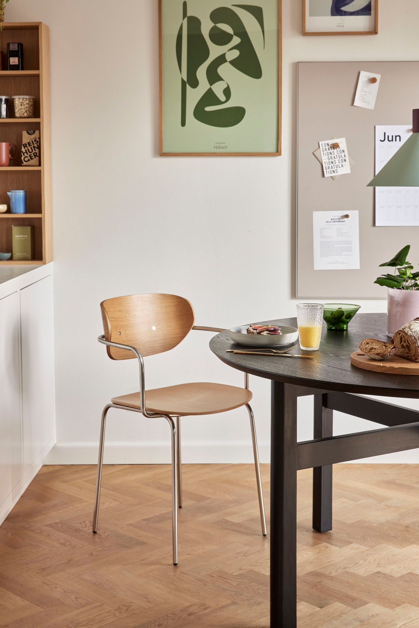 Hübsch Crayon Pendant Blå