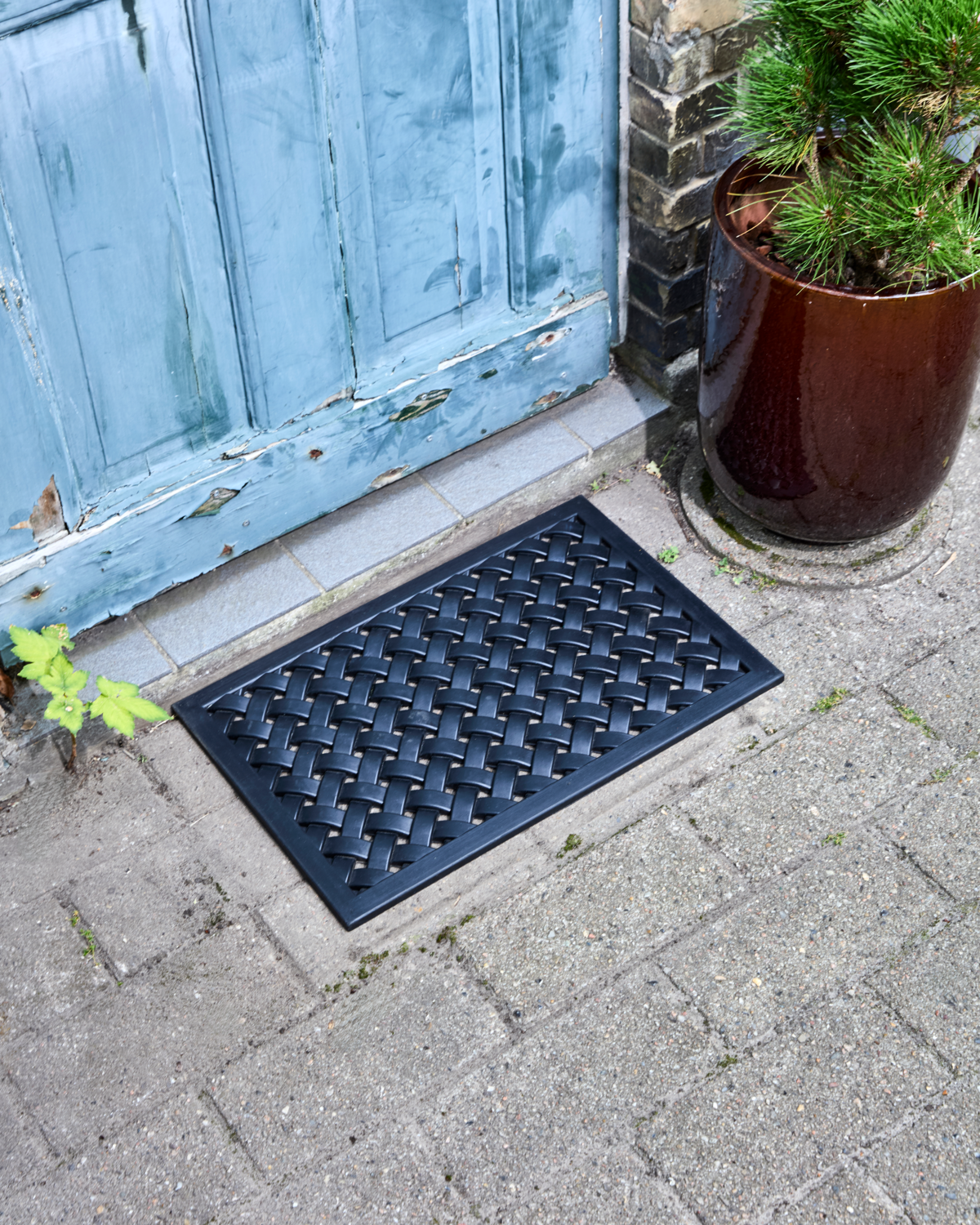 Dørmatte, HDBraid, Sort