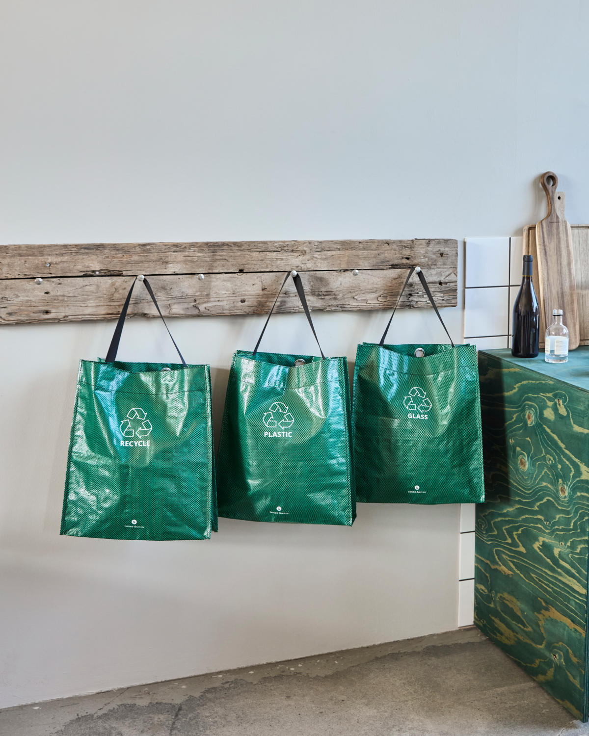 Veske, HDRecycle, Grønn