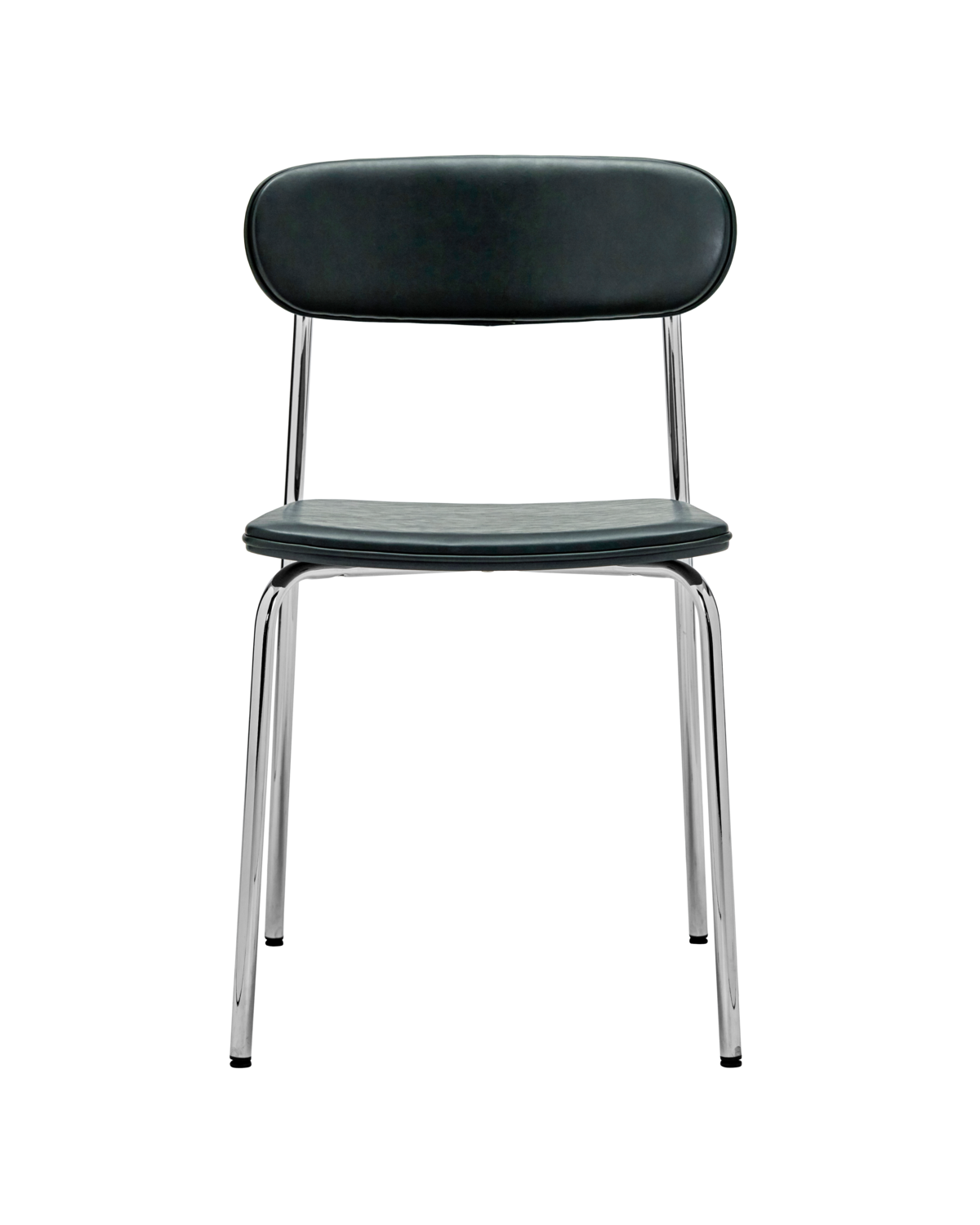 Stol, HDPova, Chrome; Mørk grønn