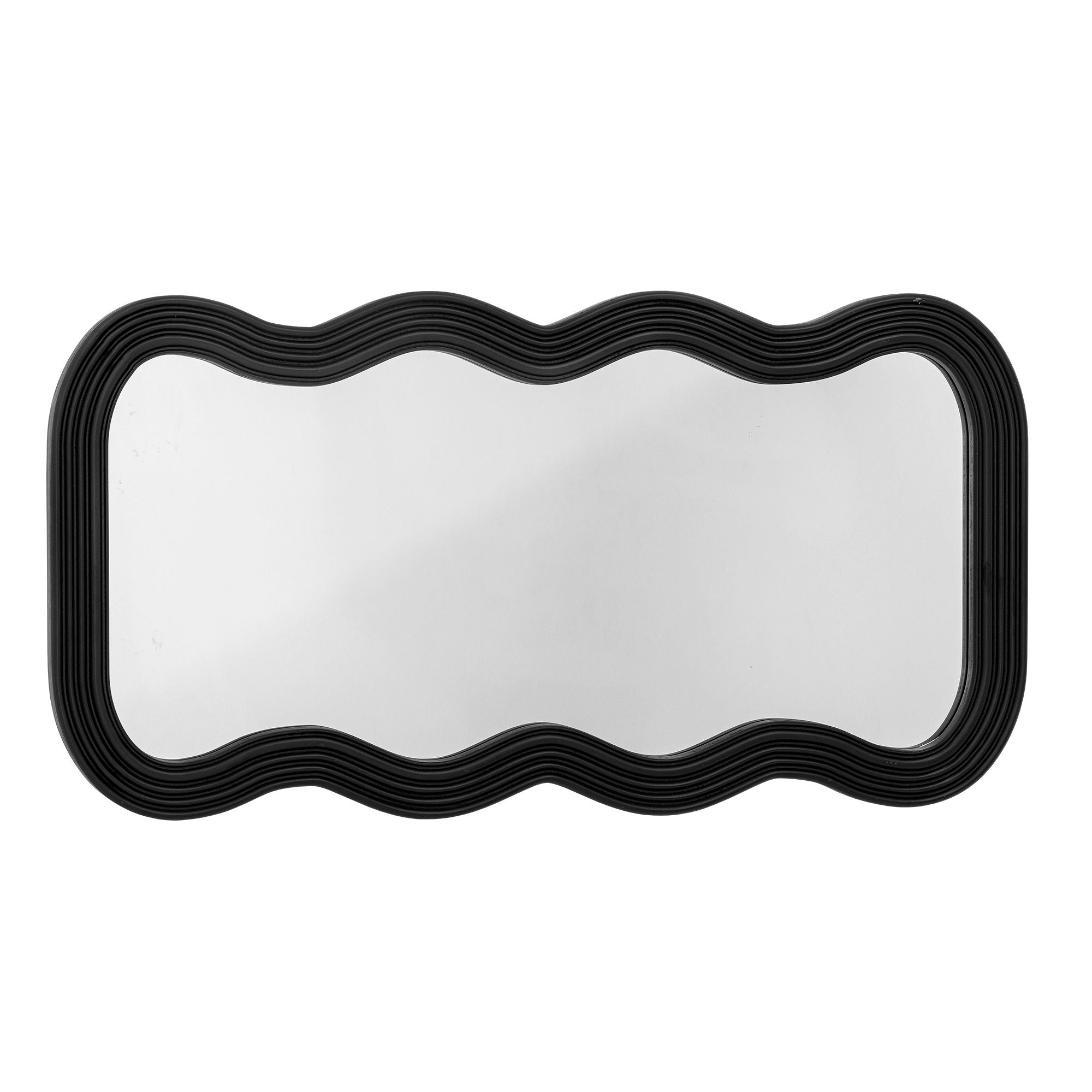 Bloomingville Parks Wall Mirror, Black, MDF