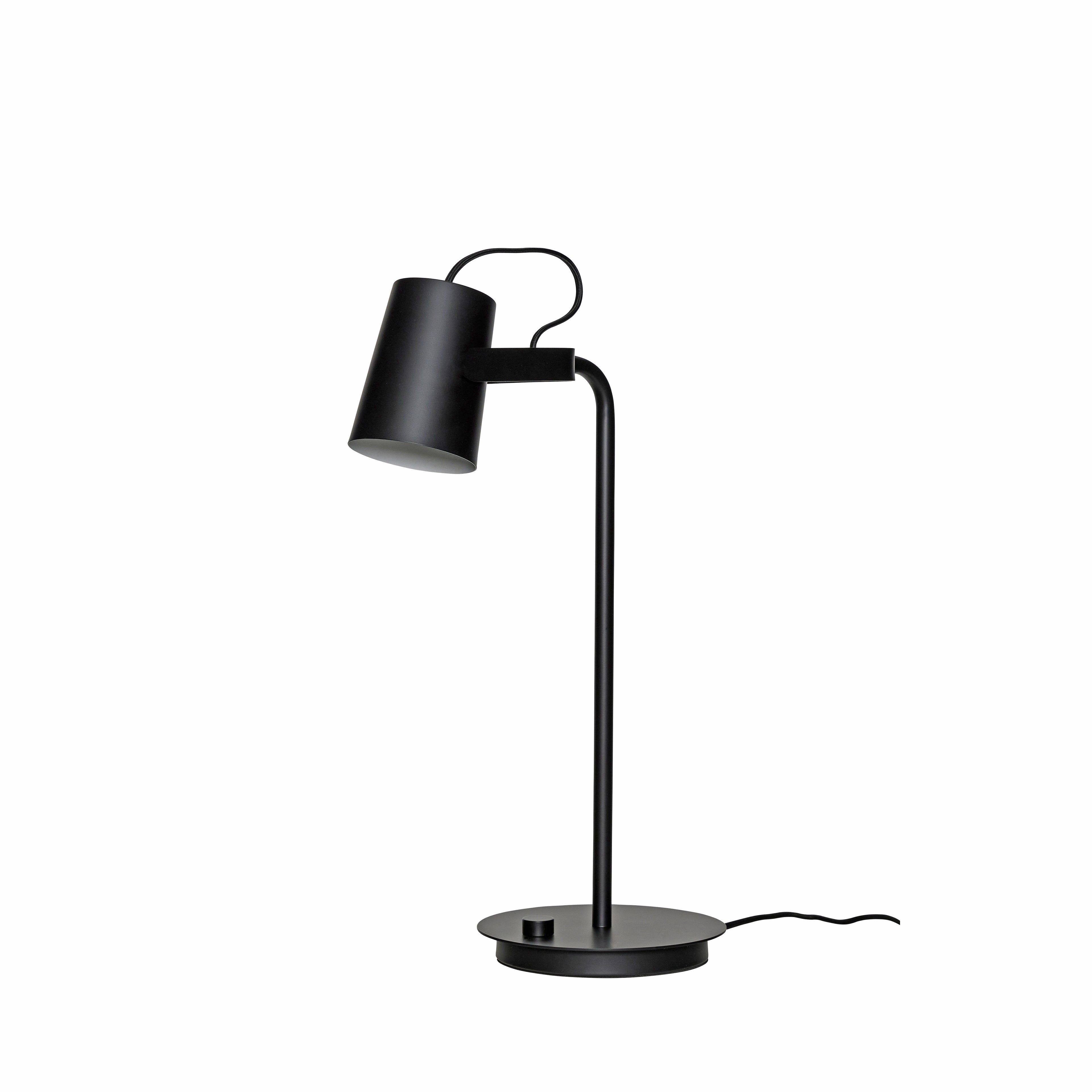 Ardent bordlampe svart - 35x20xh54cm, E14