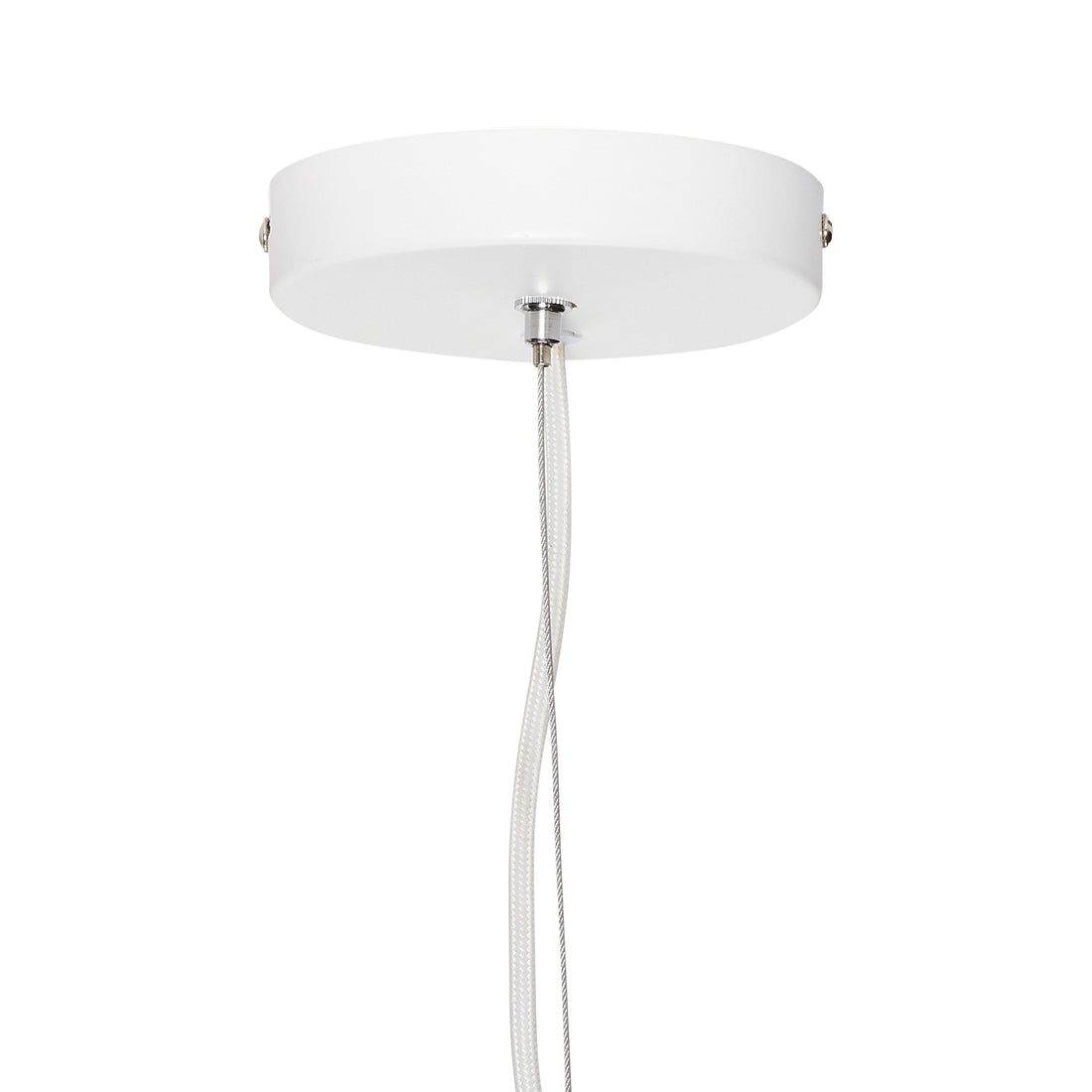 Flytting av anheng hvit - Ø22XH35cm, E27/15W