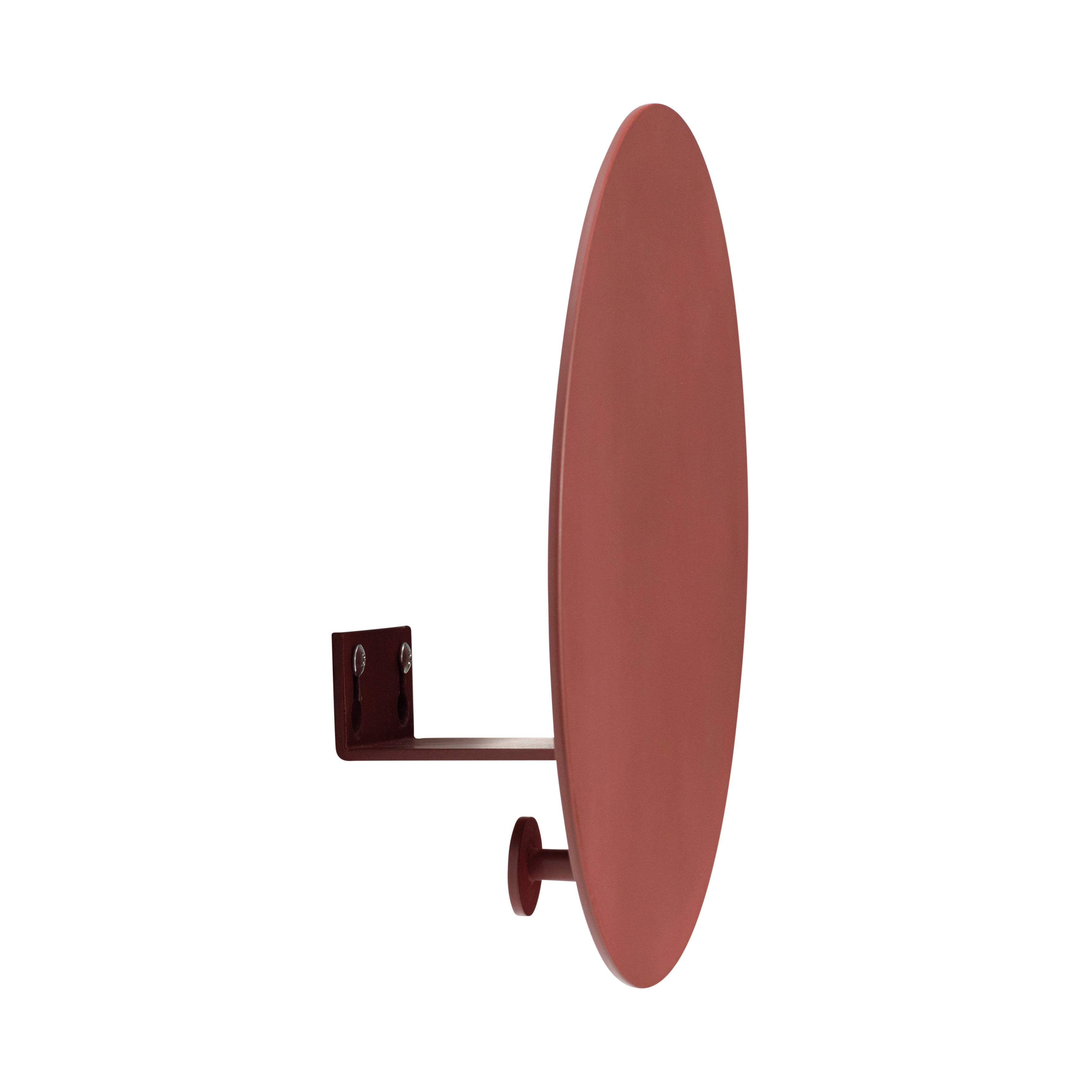 Dobbel magasinholder med krok Rød - ø22x8cm