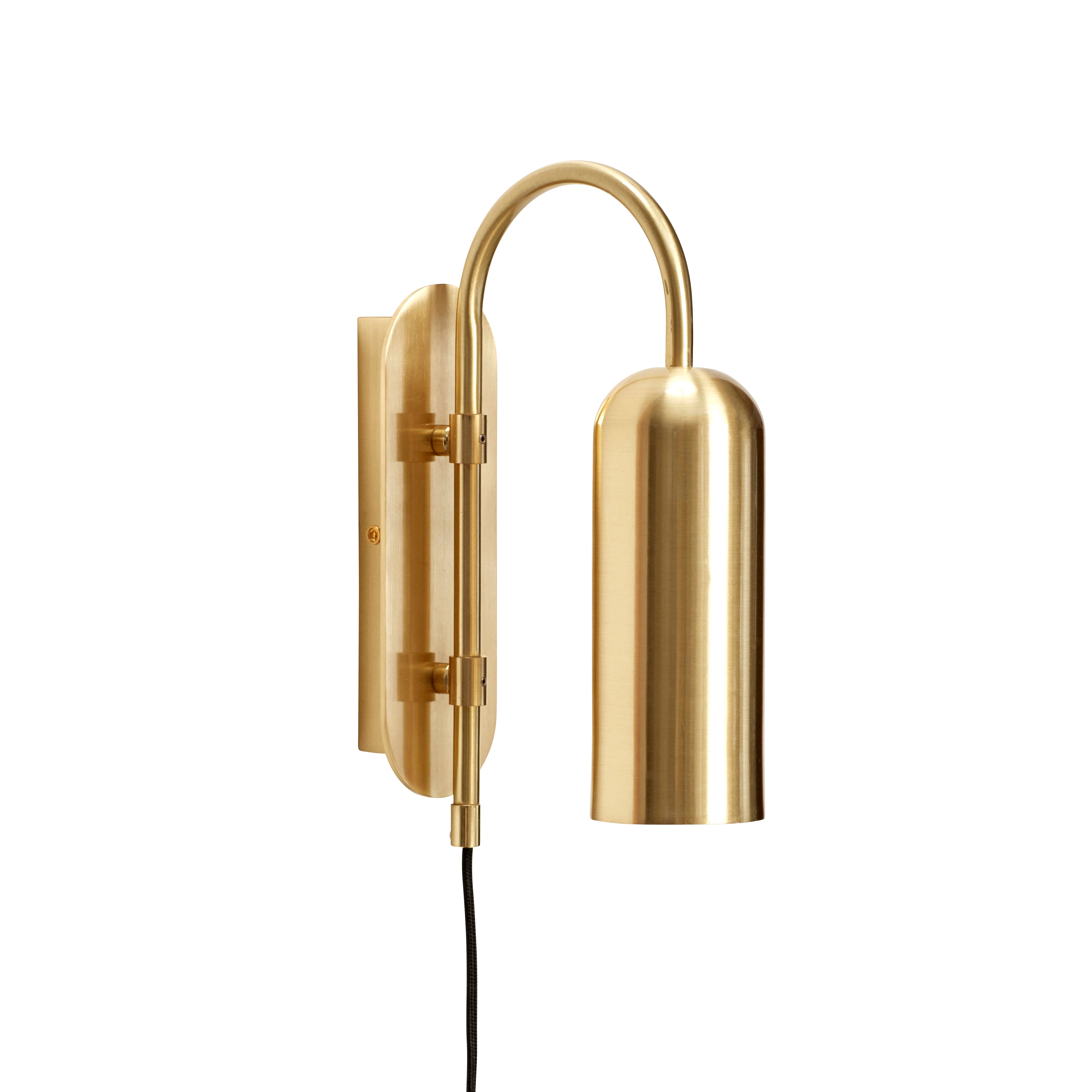 Zenith Wall Lamp Messing Color - 19x7xh29cm, E14