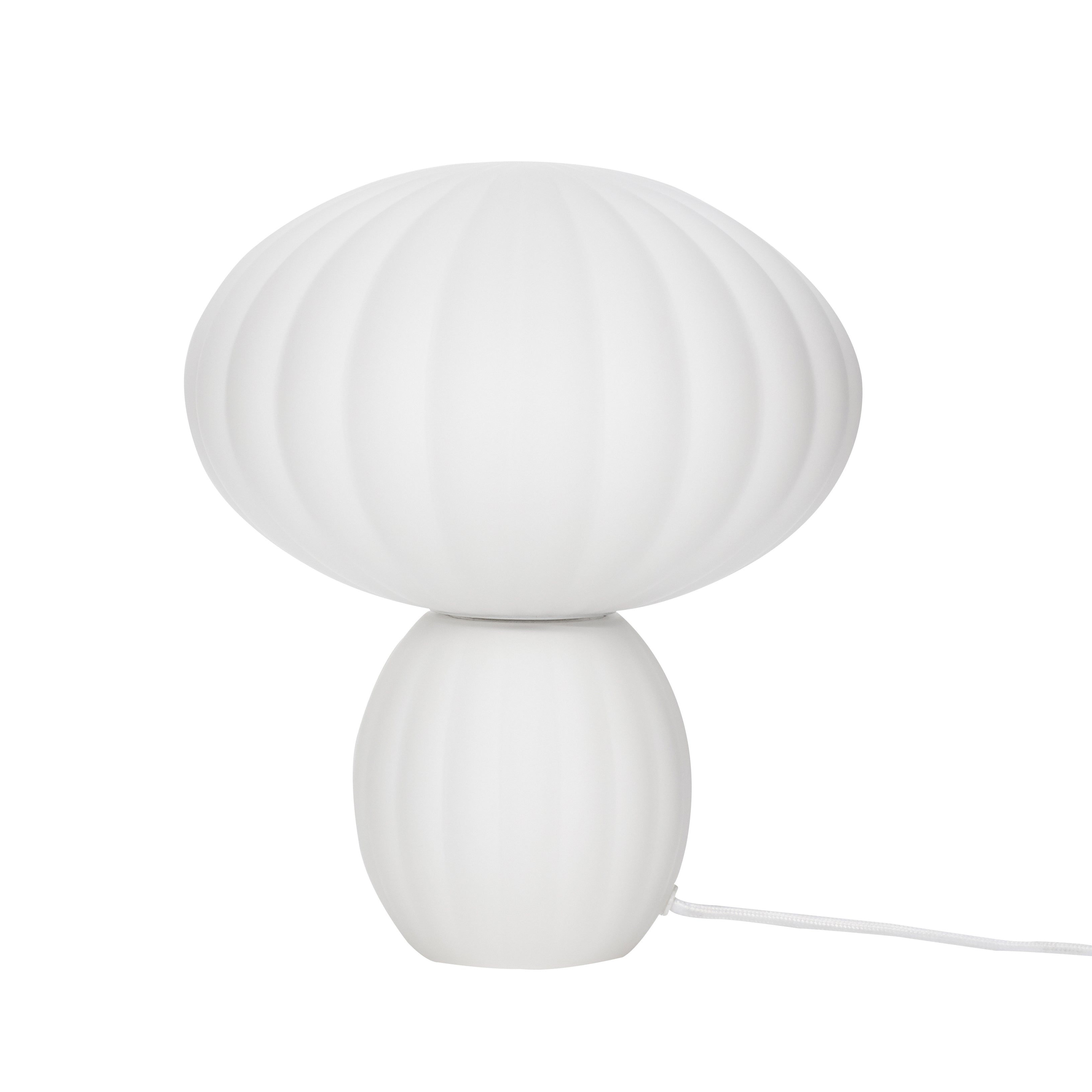 Kumu bordlampe hvit - Ø23xh28cm
