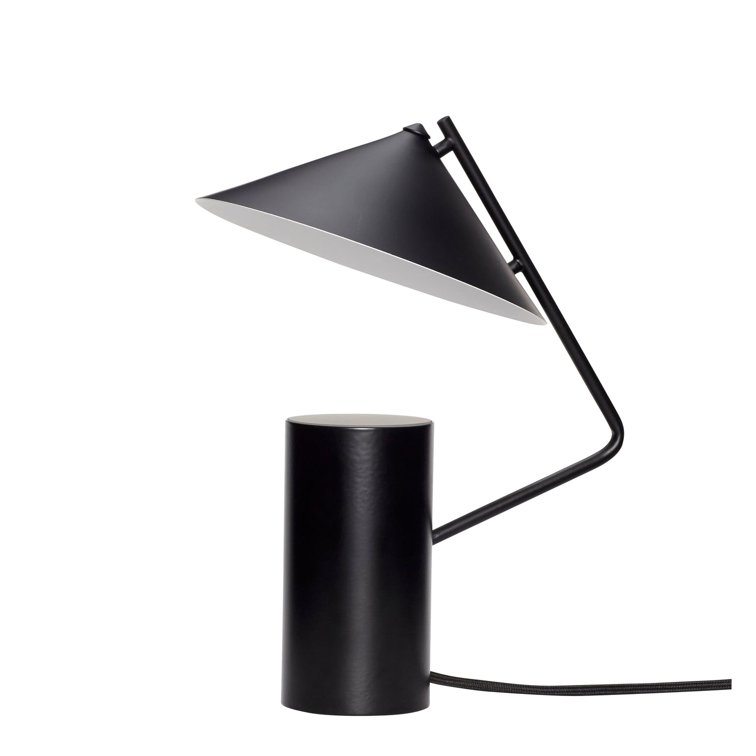 Sen bordlampe svart - Ø24XH32cm GU10