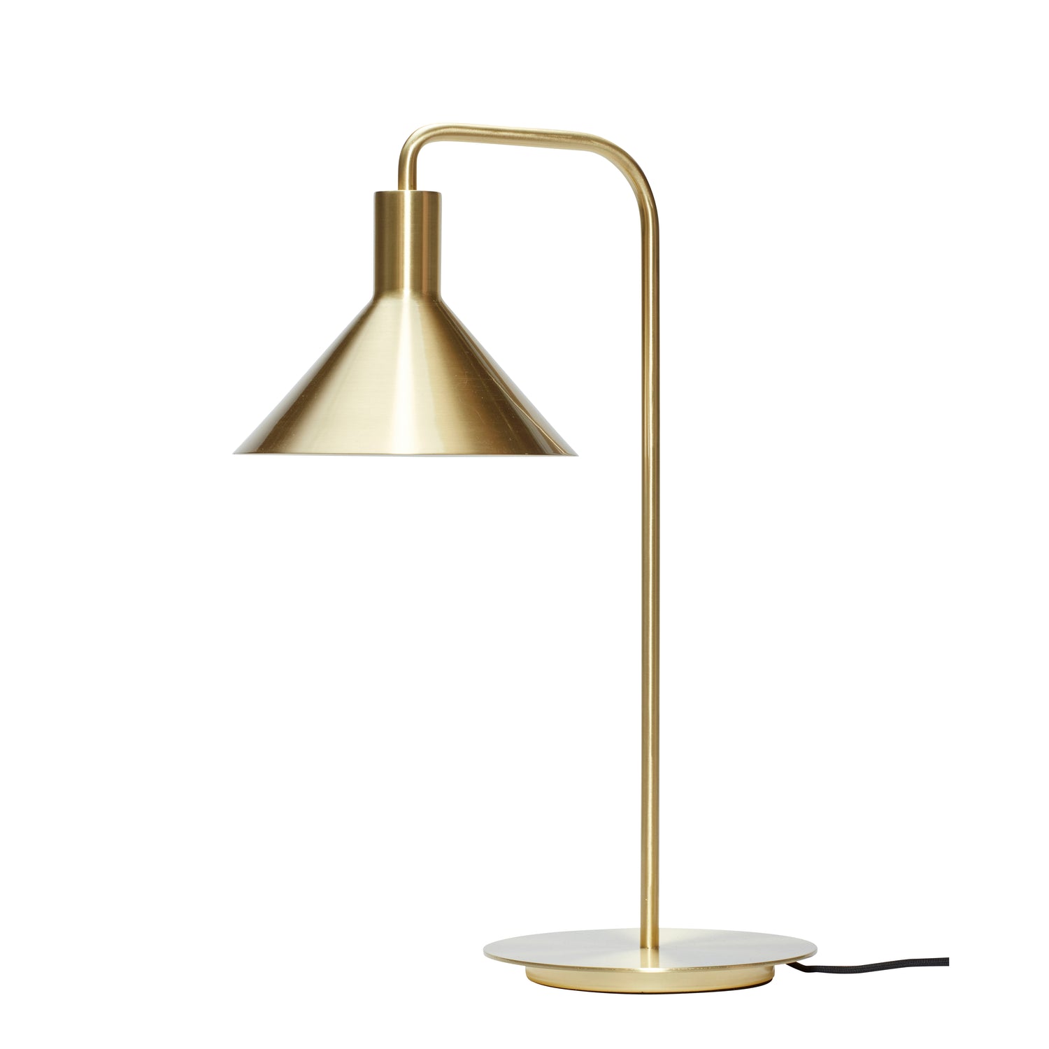 Solo -bordlampe messingfarge - Ø37Xh50cm, E27