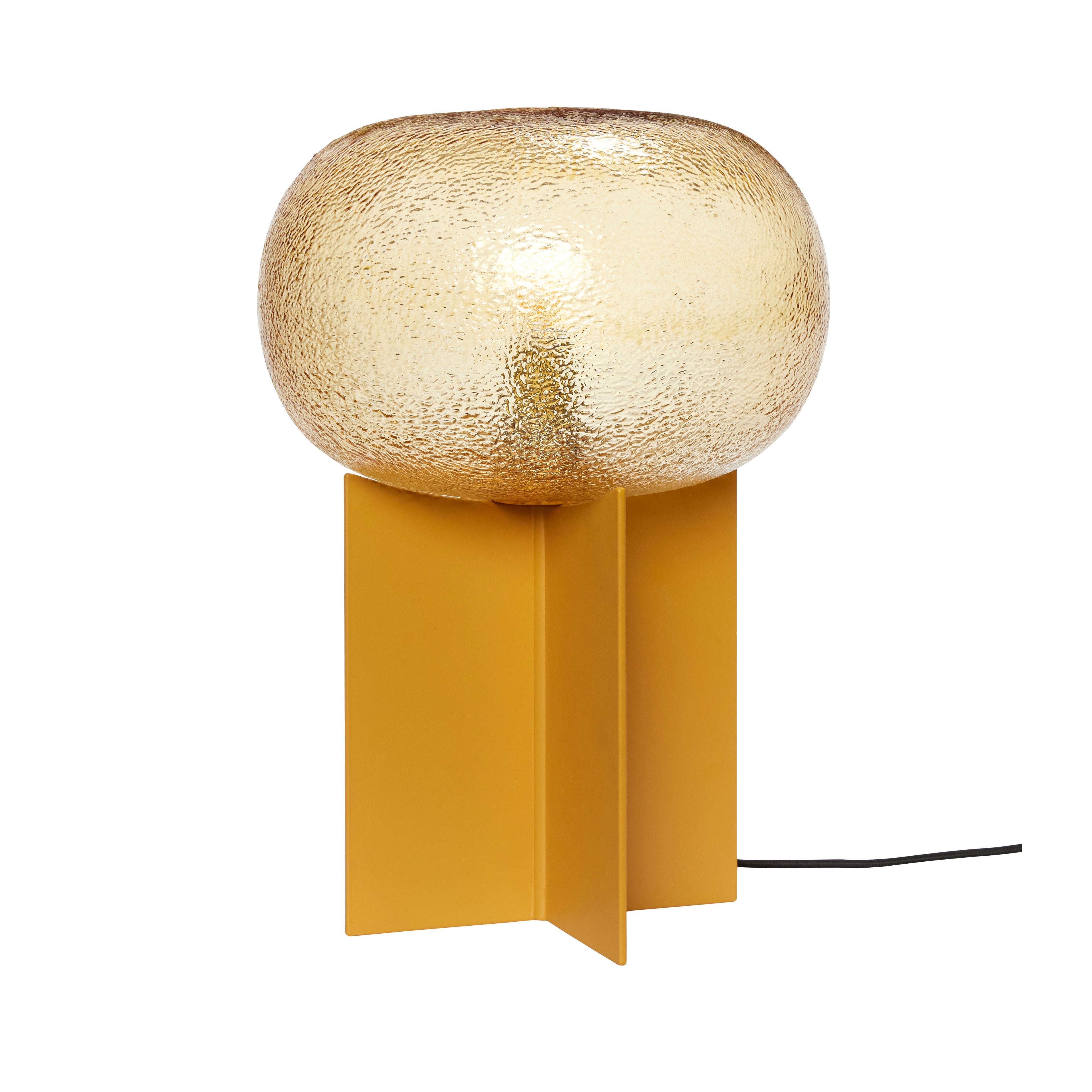 Podiumbordlampe Amber Color - Ø25XH36cm