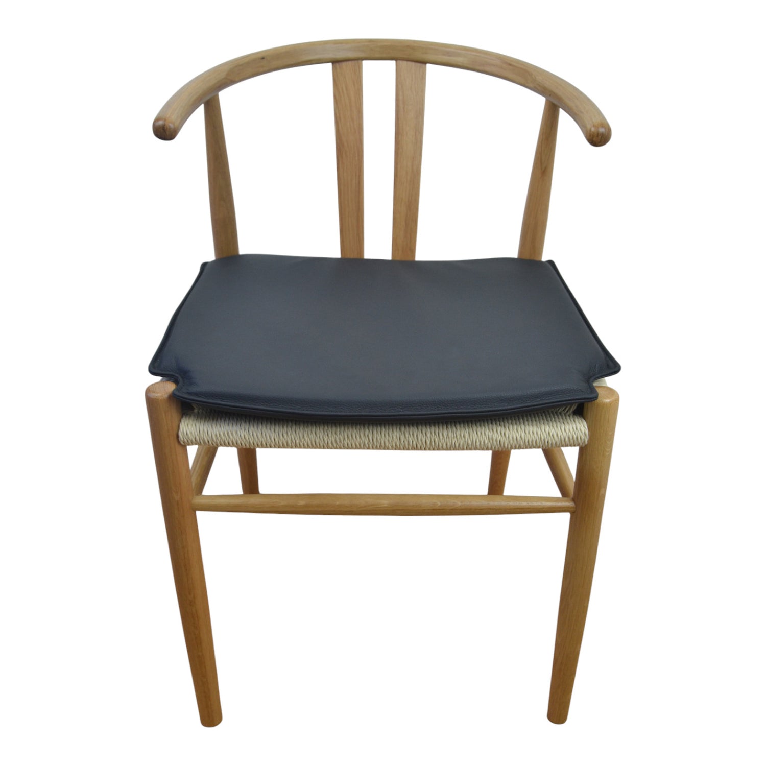 Pute til Jysk Guderup I - Svart skinn