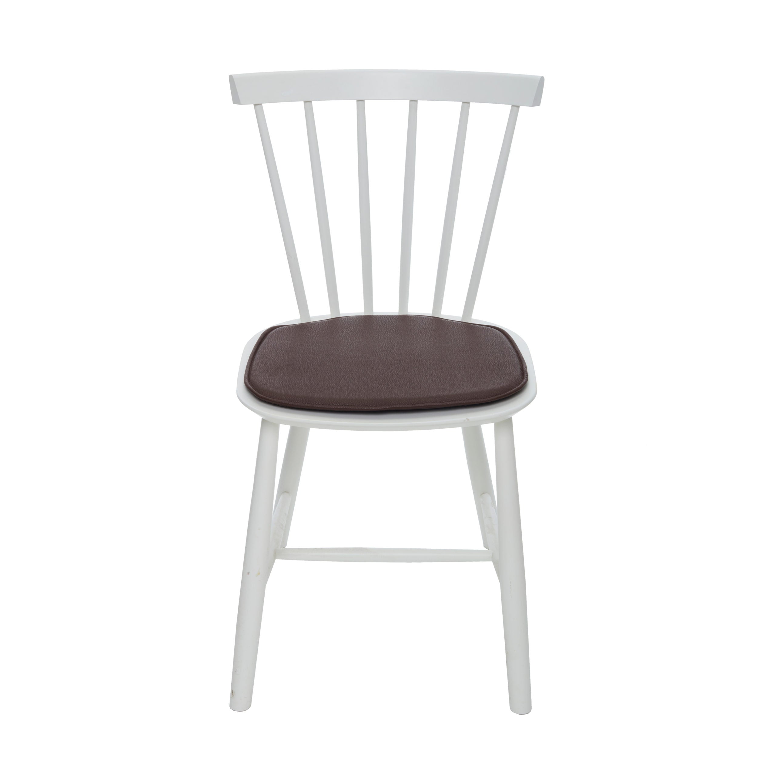 Grunnleggende mørkebrun pute til Poul M. Volther J46 stol