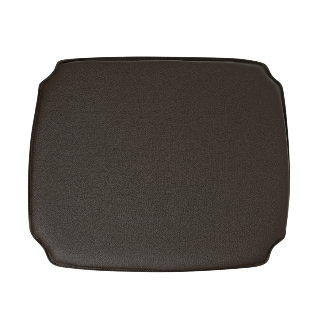 Pute til Børge Mogensen BM1 stol i mørkebrunt skinn