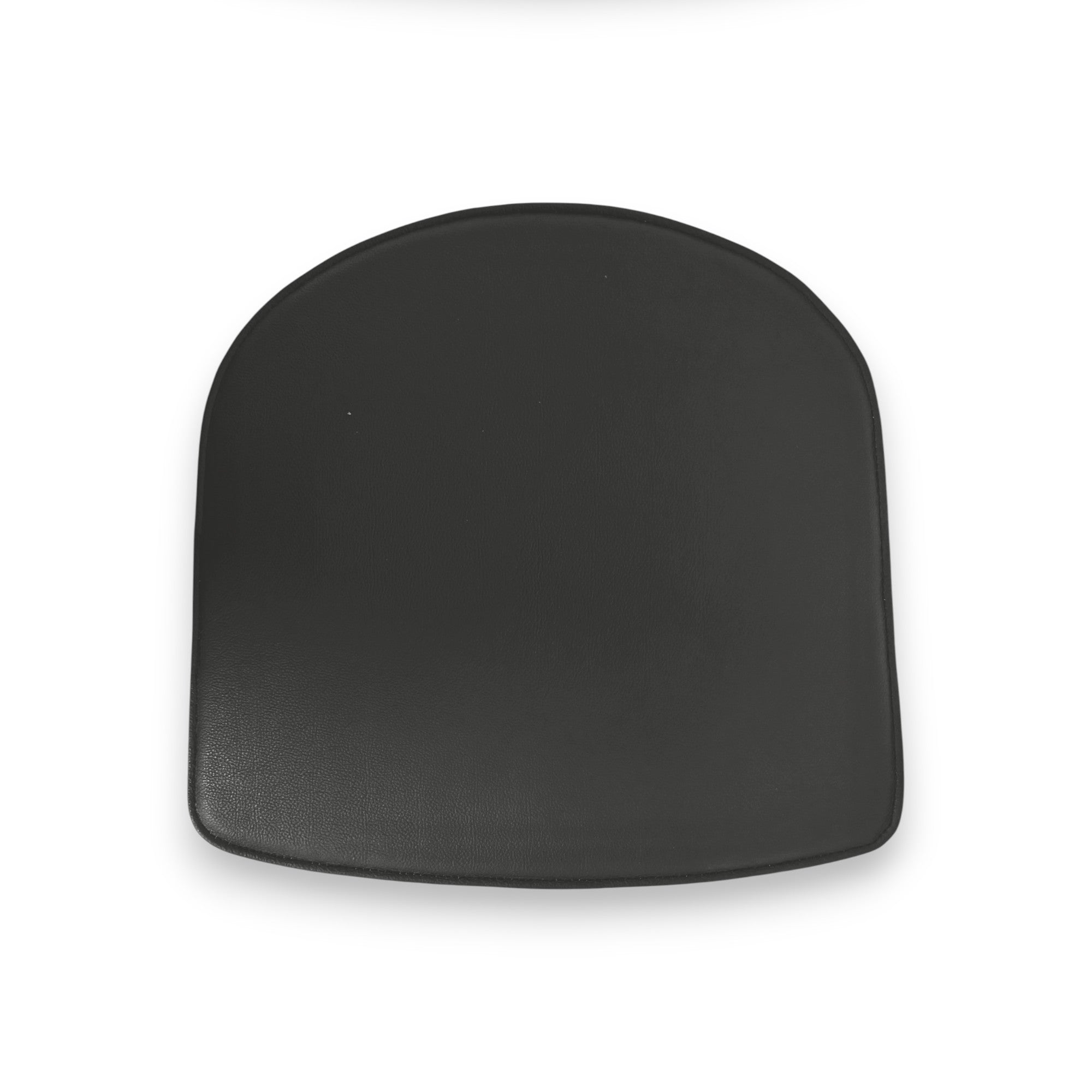 Pute til italiensk Calligaris, modell Cicladi i svart skinn