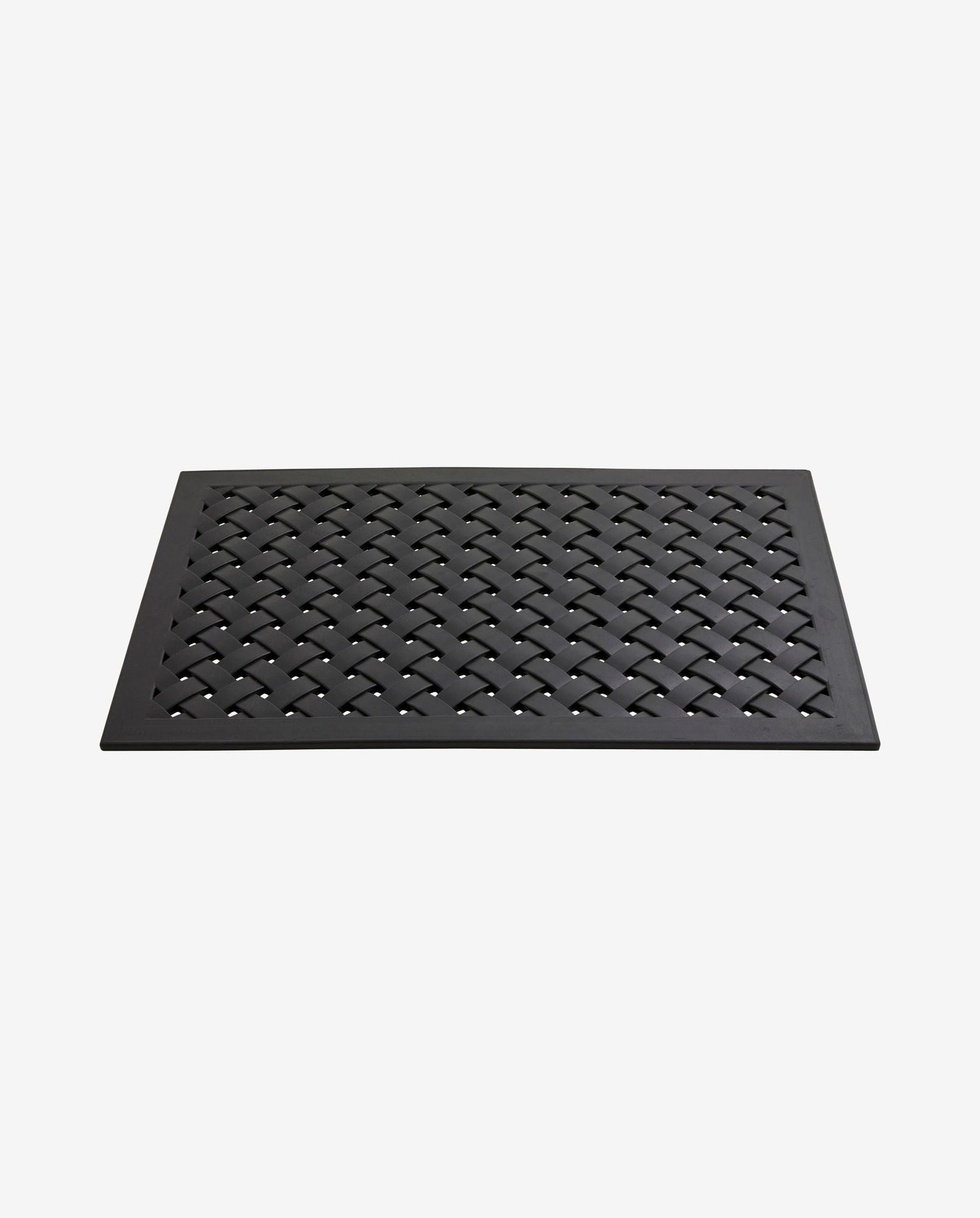 Lumi Doormat in Rubber - 60x90 cm - Svart