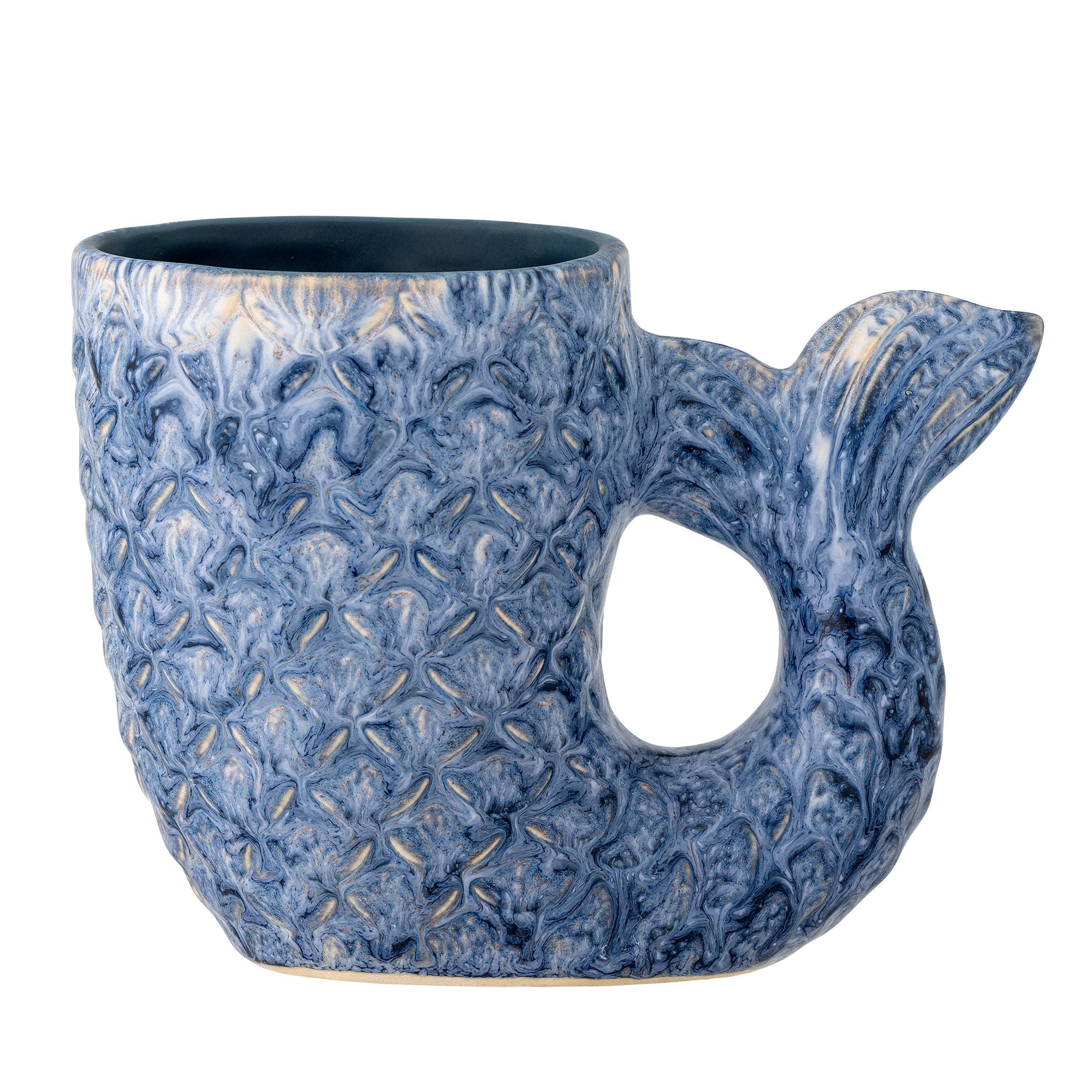 Creative Collection Ariella Vase, Blue, Stoneware