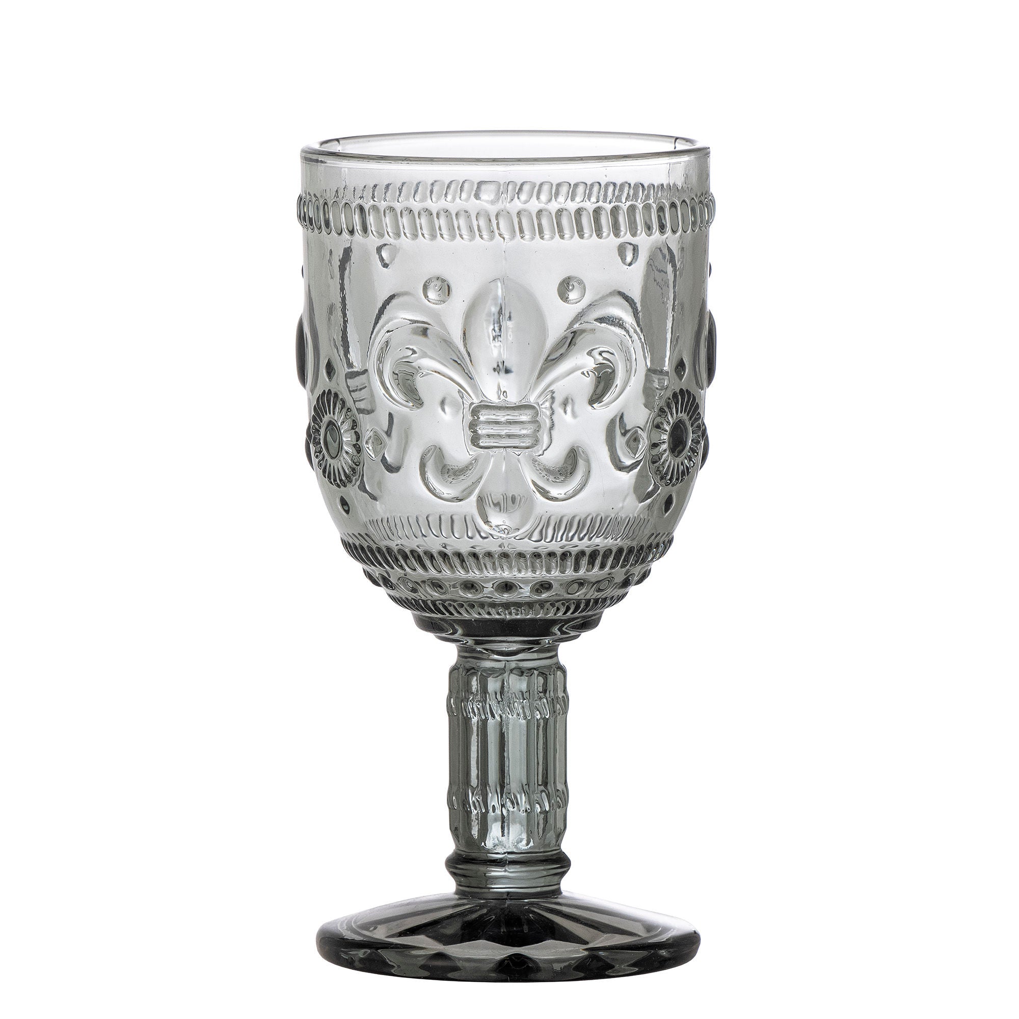Kreativ samling cordelia vinglass, grått, glass