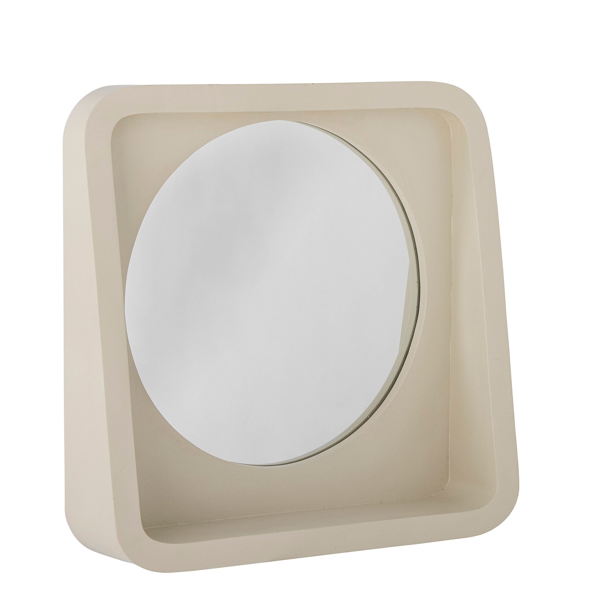 Bloomingville Phoebe Mirror m/hylle, natur, polyresin