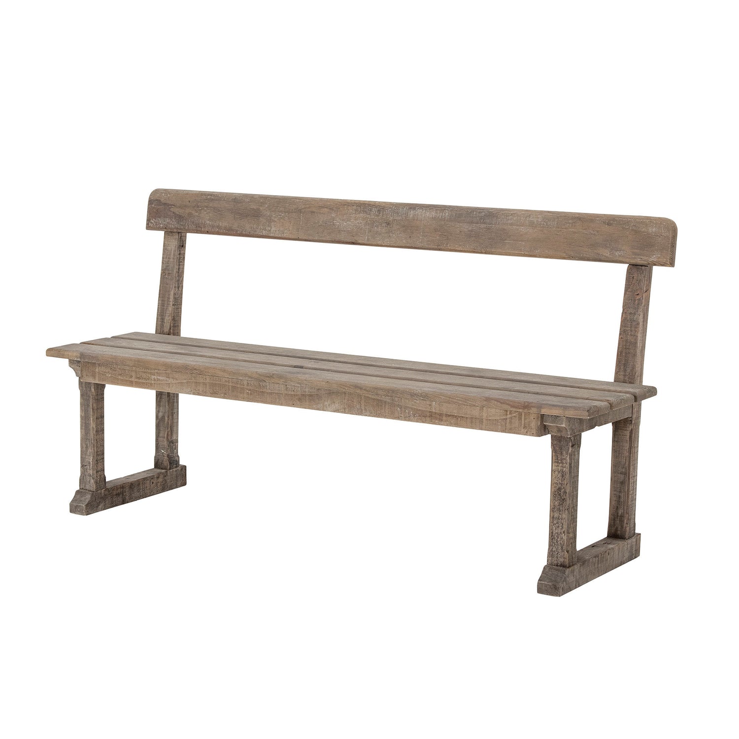 Creative Collection Portland Bench, Natur, gjenvunnet furuved