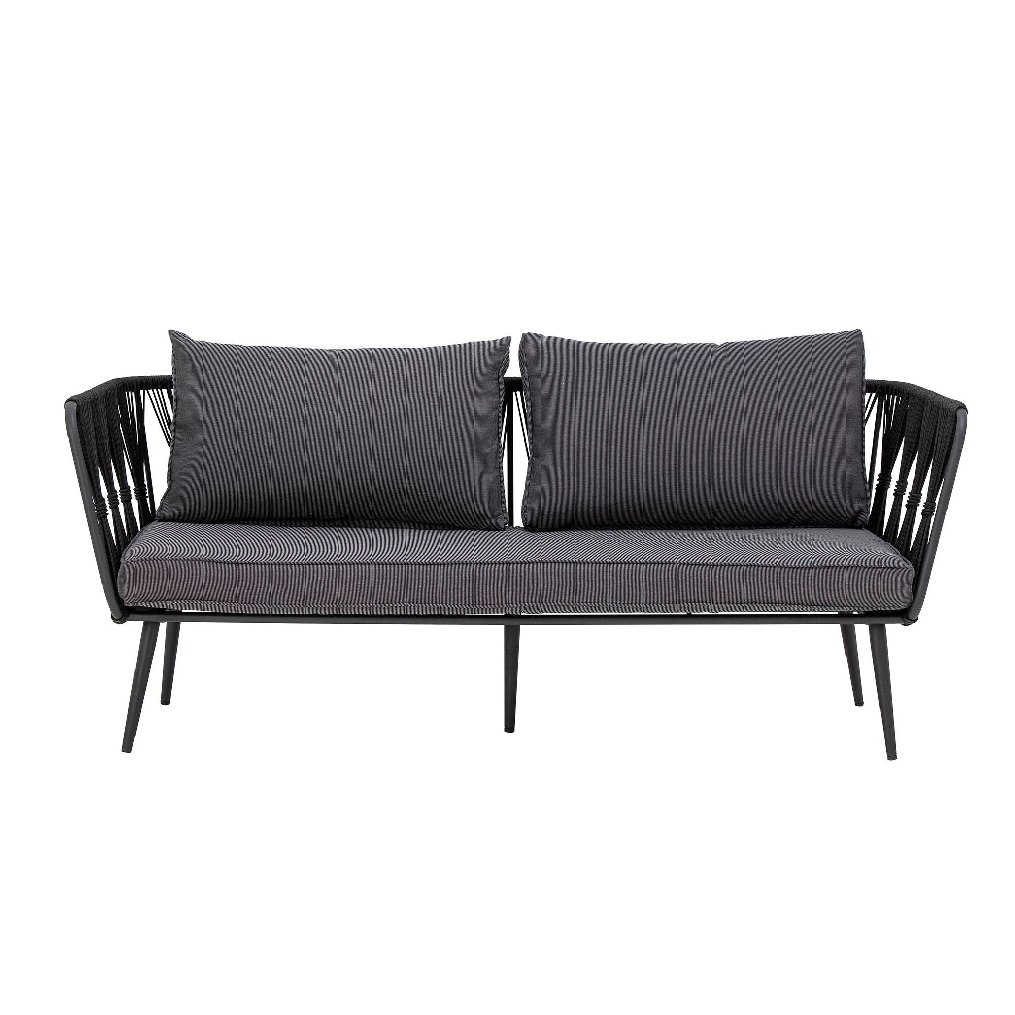 Bloomingville Pavone sofa, svart, metall