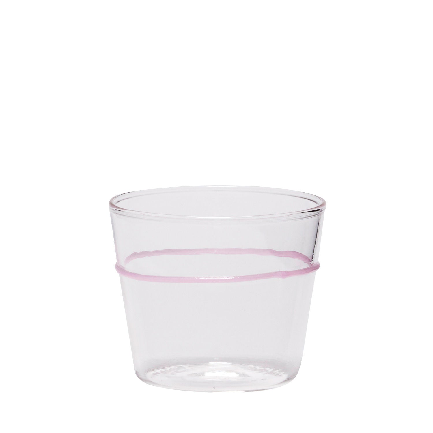 Hübsch bane drikkende glass rosa