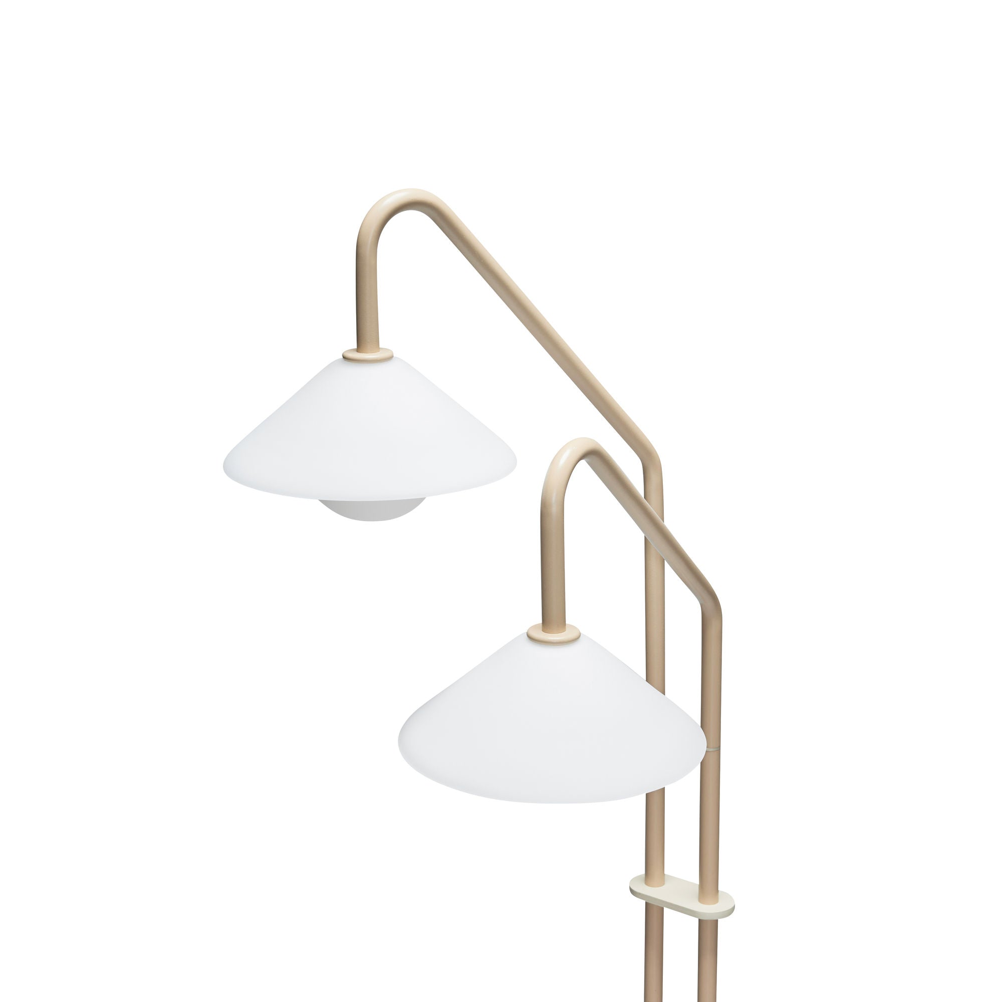 Hübsch Comos gulvlampe beige