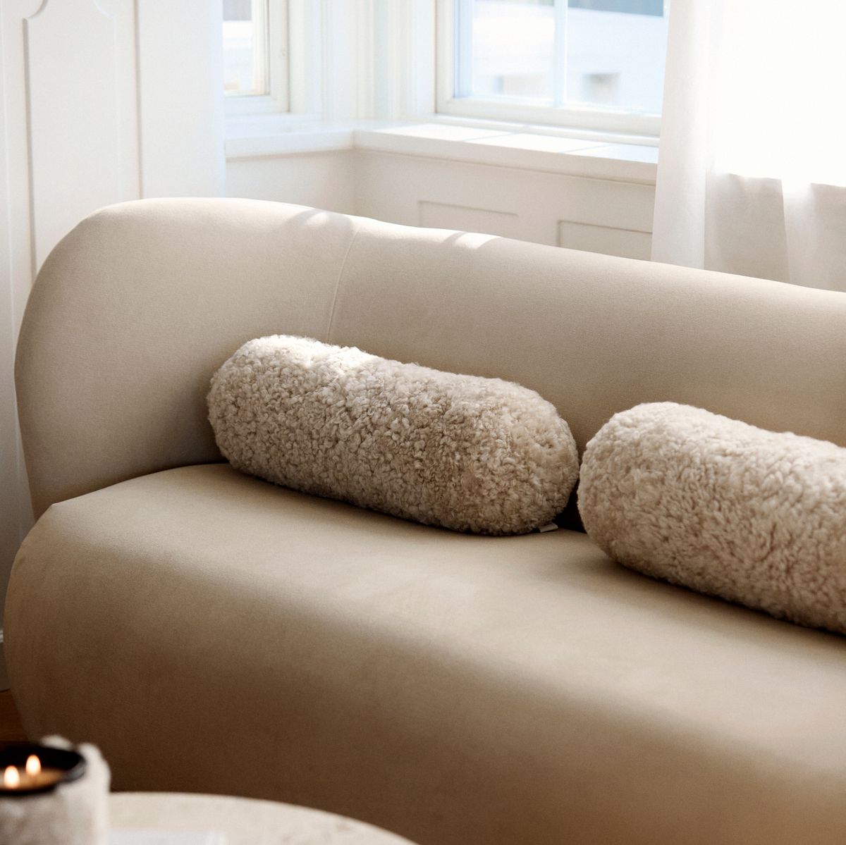 Bolsterpute | Korthåret | New Zealand | Ø20xL52 cm