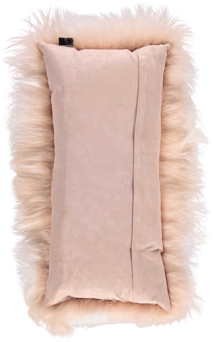 Lammeskinnspute | Langhåret | Tibet | Kashmir | 28x56 cm