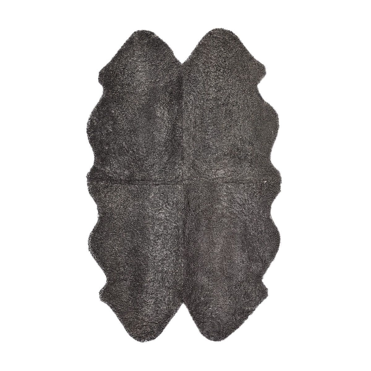 Krøllete hår Lambskin 180x110 cm.