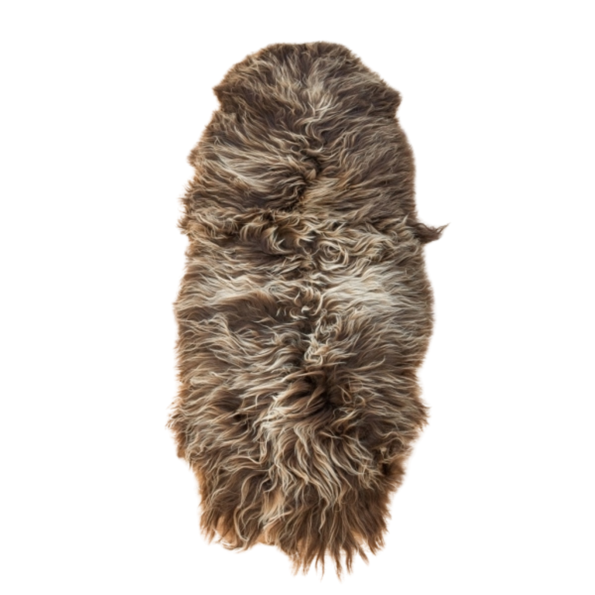Langt hår | LAMBSKIN | 180 cm
