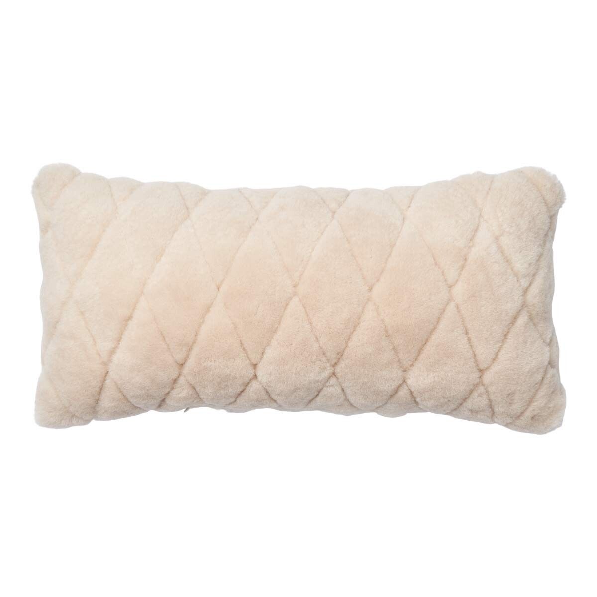 Bladpute | LAMBSKIN | Moccasin | Dobbelt sidet | New Zealand | 28x56 cm