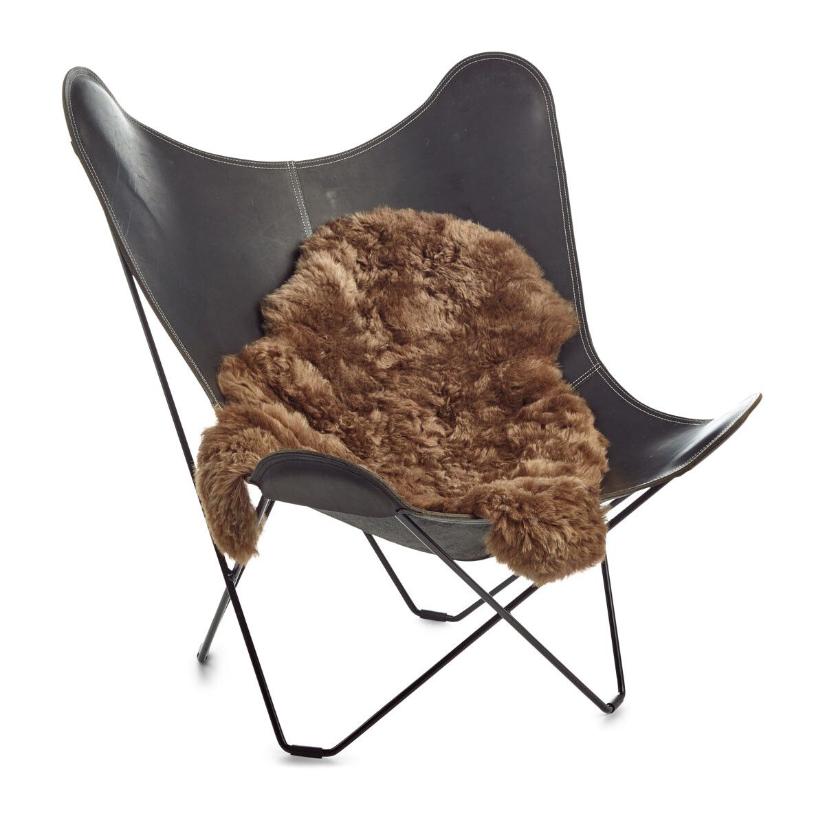 Lammeskinn | Korthåret | Island | 100-120x60 cm