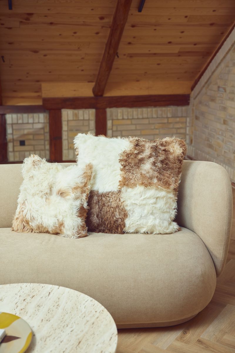 Chalet | Pute | LAMBSKIN | Toscany | Dobbelt sidet | Korthåret