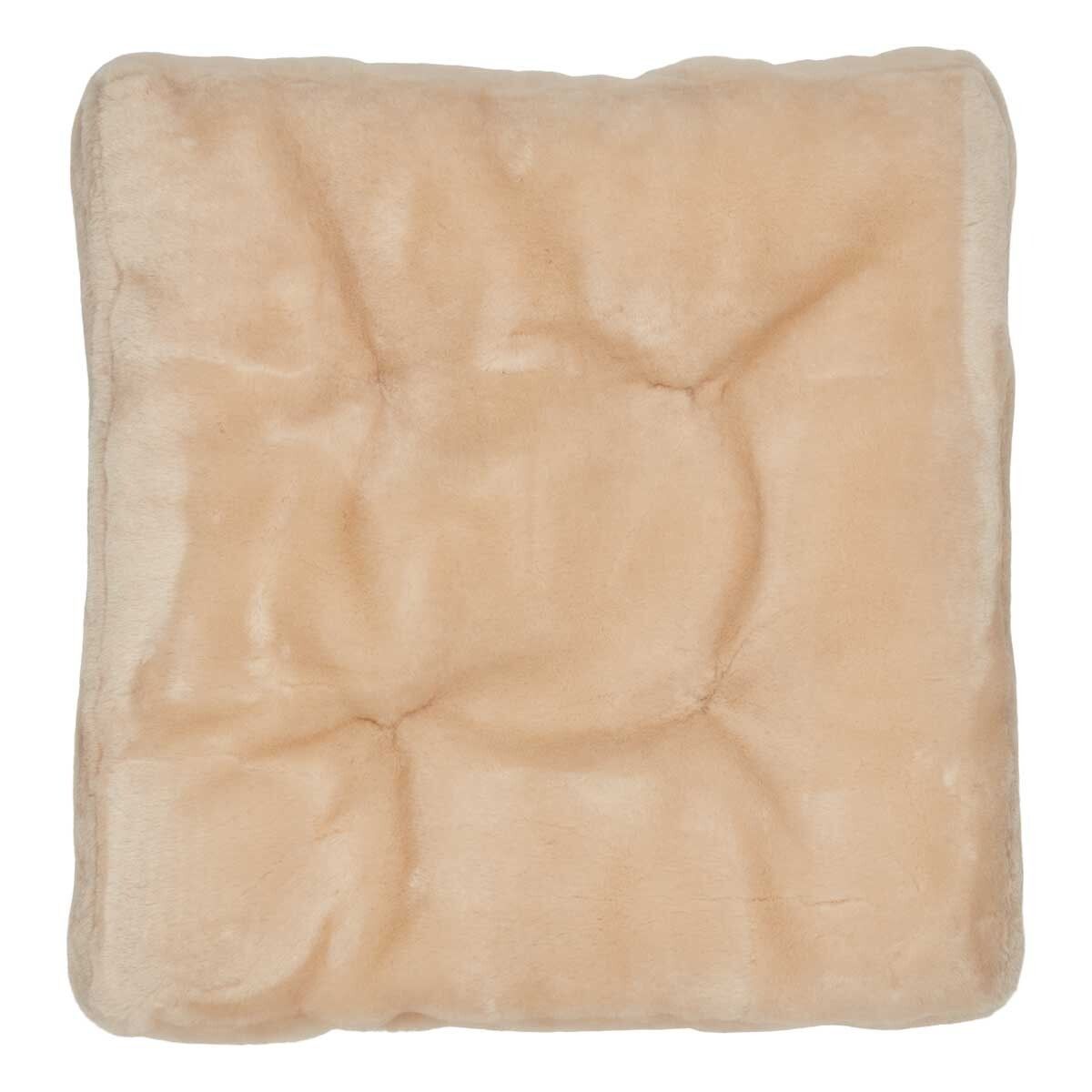 Sittepute m/fyll | Mokkasin | New Zealand | 45x45 cm