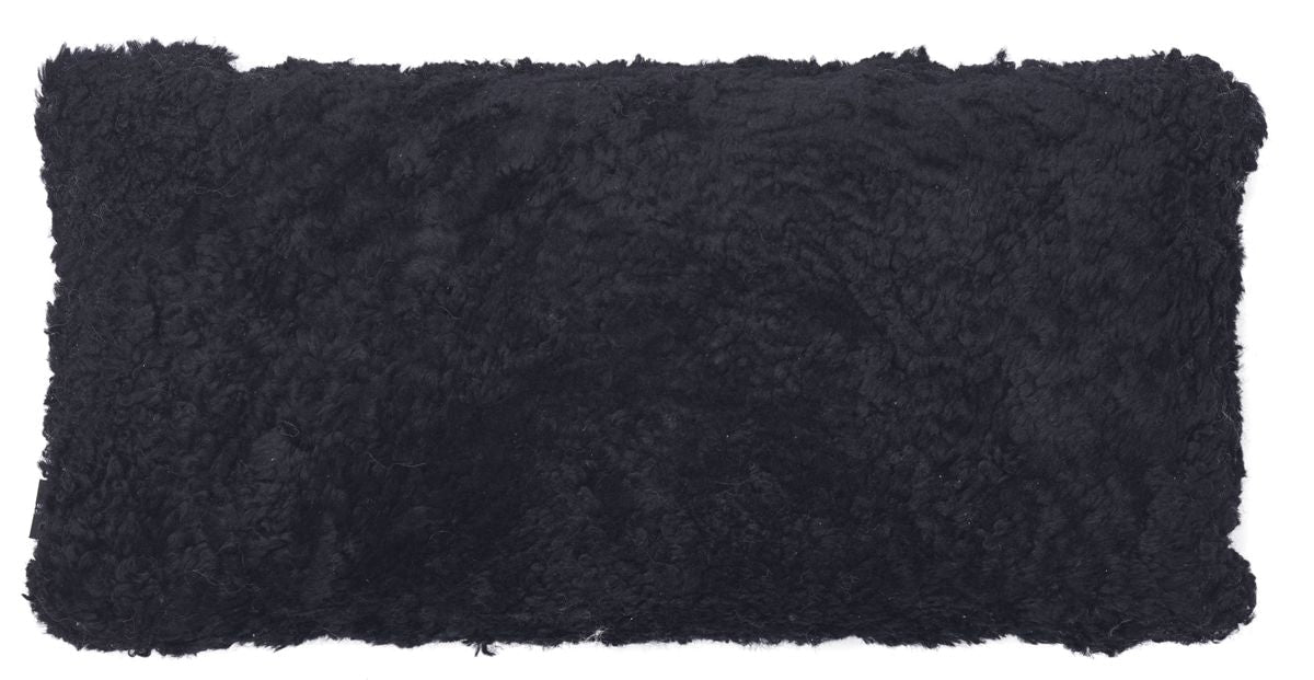 Lammeskinnspute | Korthåret | New Zealand | Dobbeltsidig | 30x60 cm