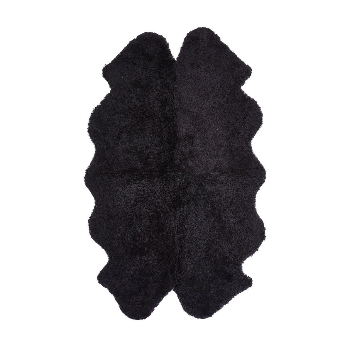 Krøllete hår Lambskin 180x110 cm.